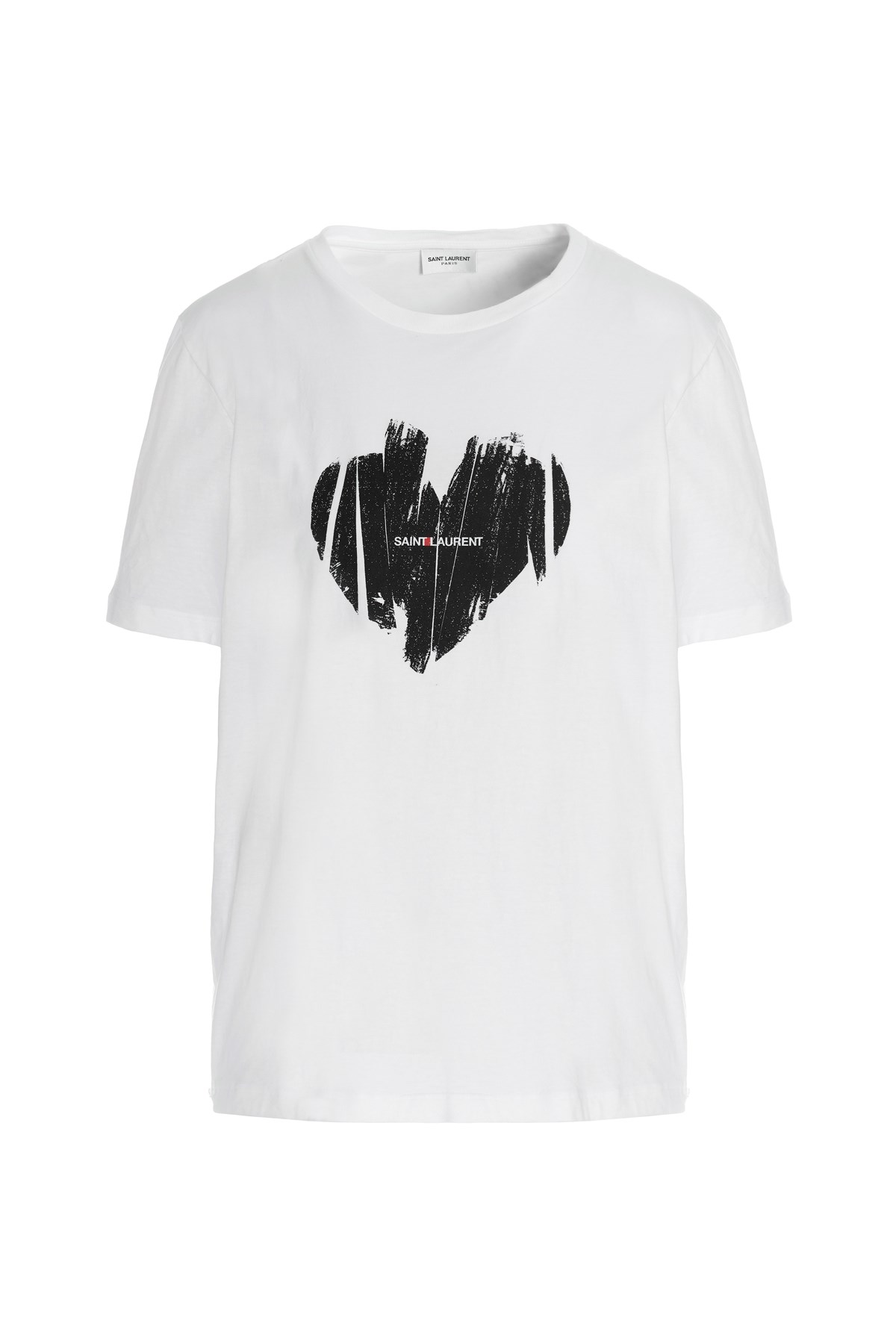 SAINT LAURENT T-Shirt 'Coeur Rive Gauche'