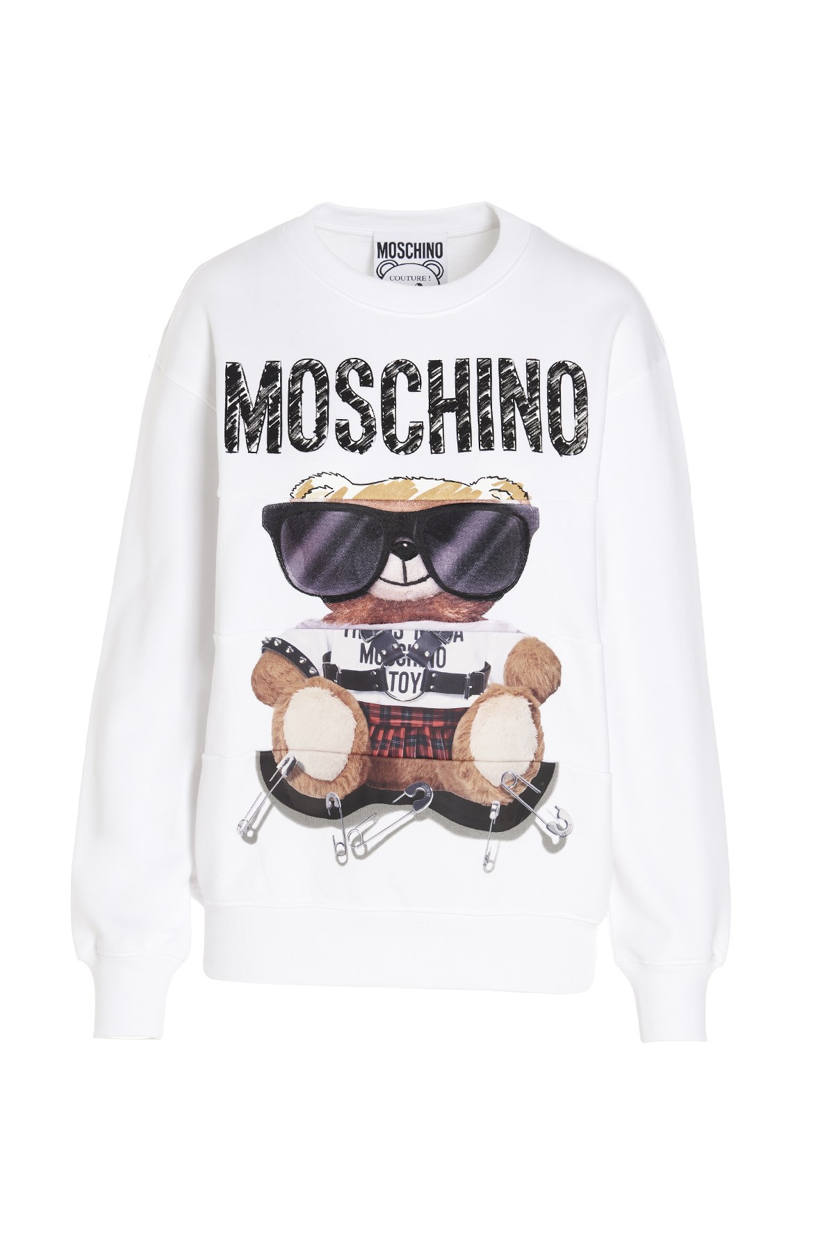 MOSCHINO Sweatshirt 'Teddy Spectacles'