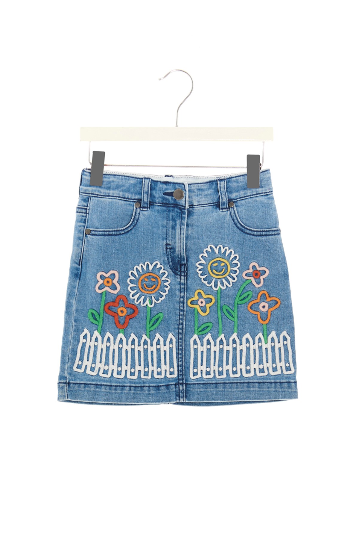 STELLA MCCARTNEY 'Garden' Denim Skirt