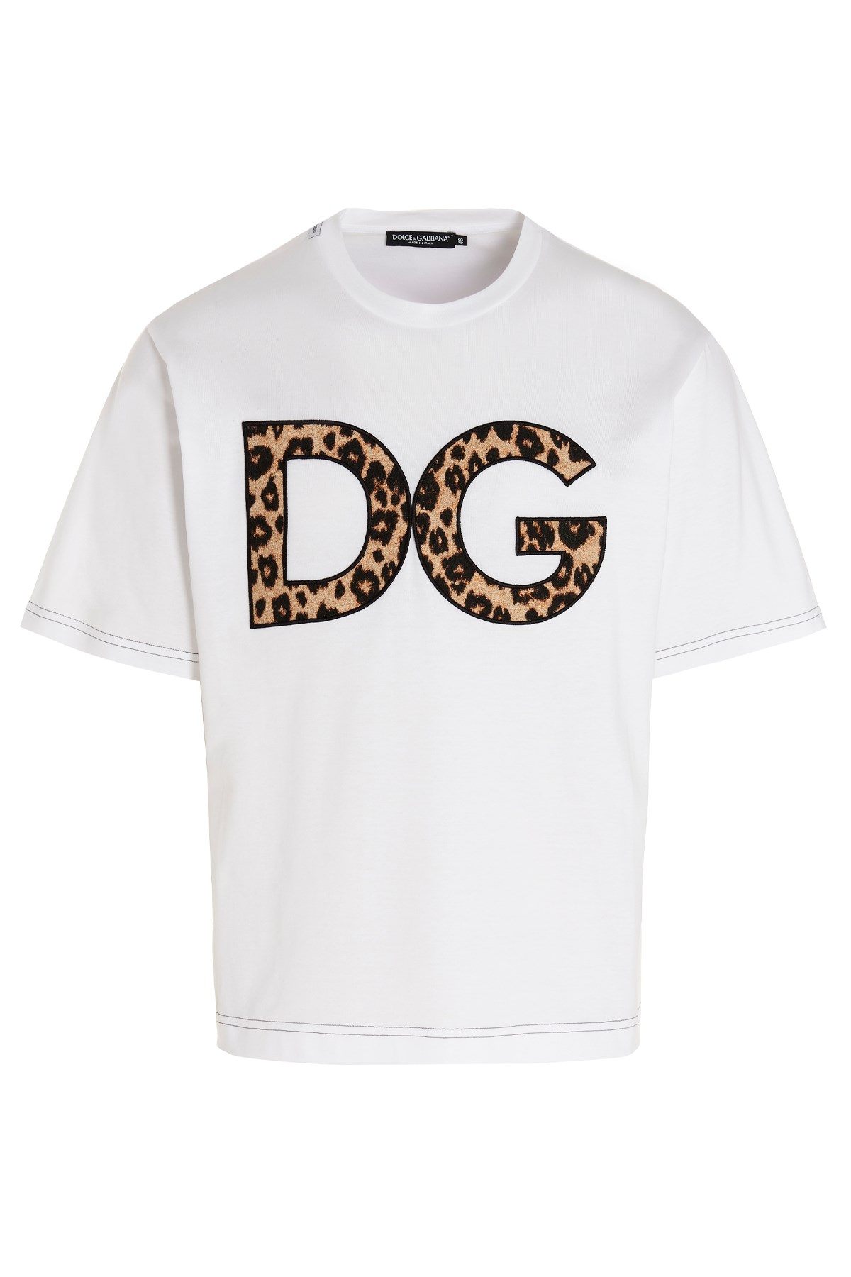 DOLCE & GABBANA T-Shirt Mit Logo-Aufnäher