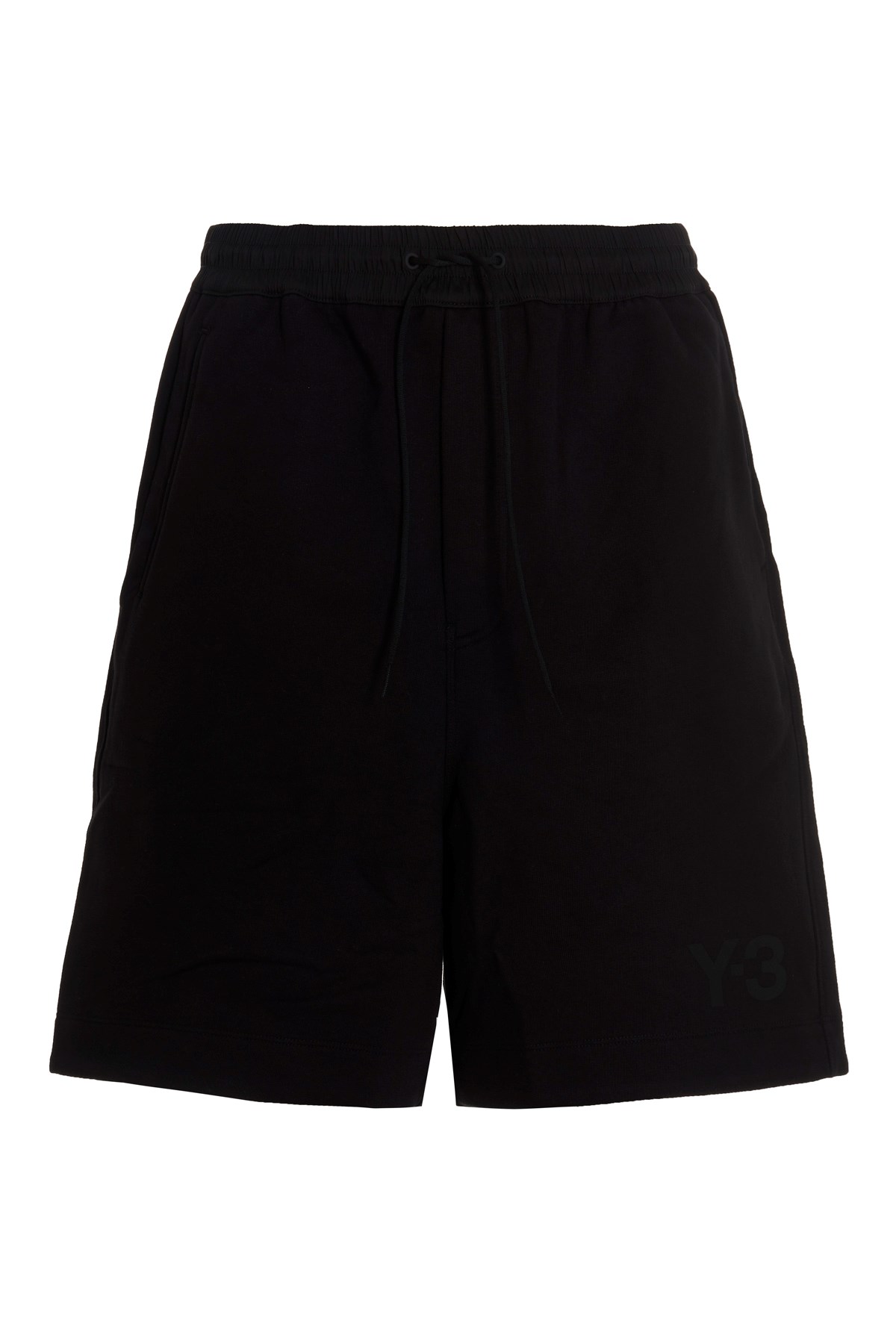 Y-3 Bermuda-Shorts Mit Logo-Druck