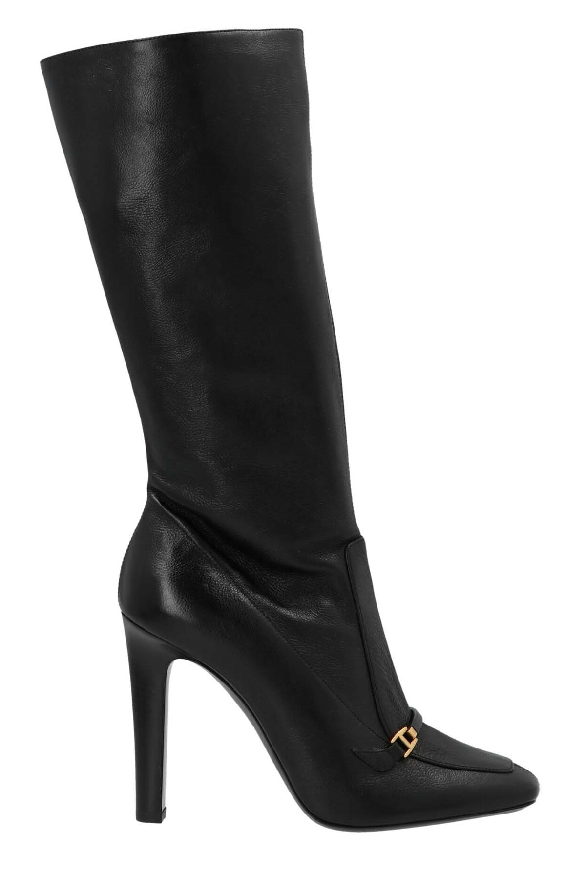 Saint Laurent 'priscilla' Boot In Black
