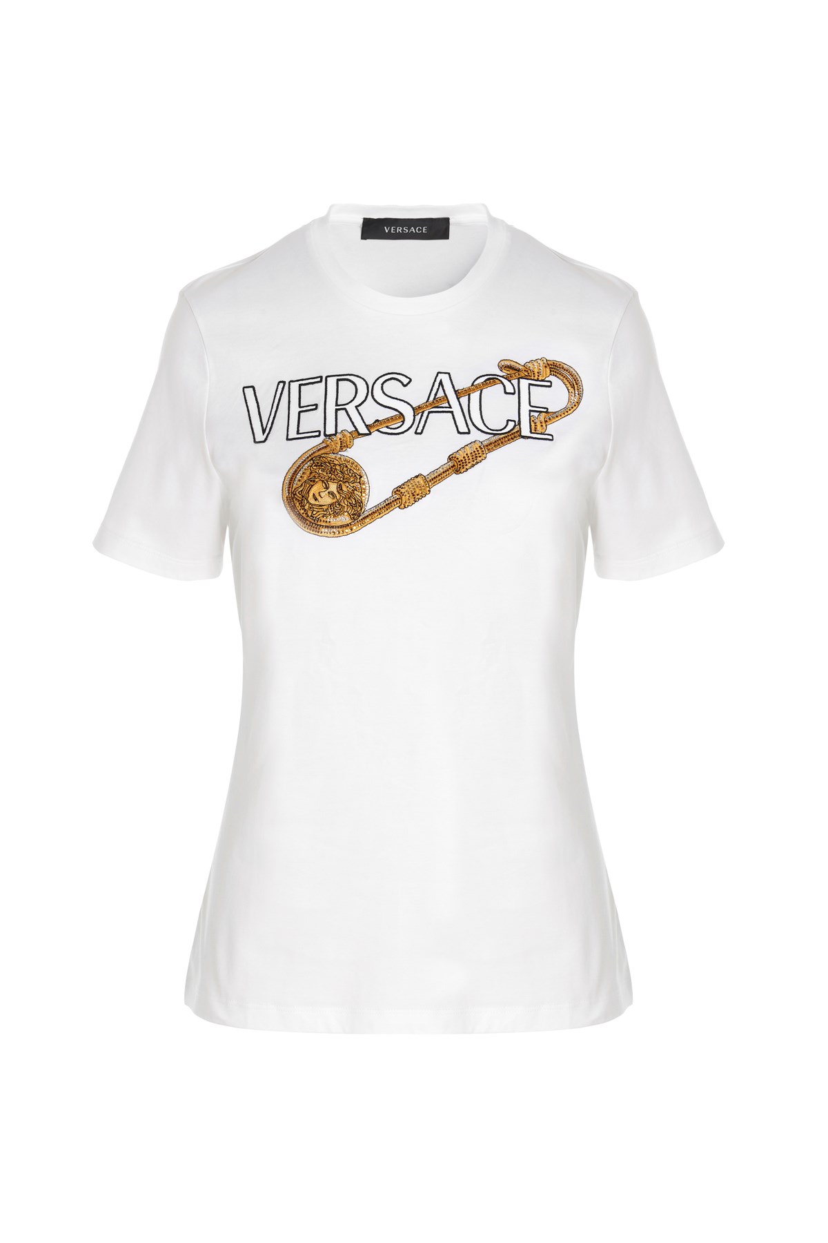 VERSACE T-Shirt 'Versace Safety Pin'