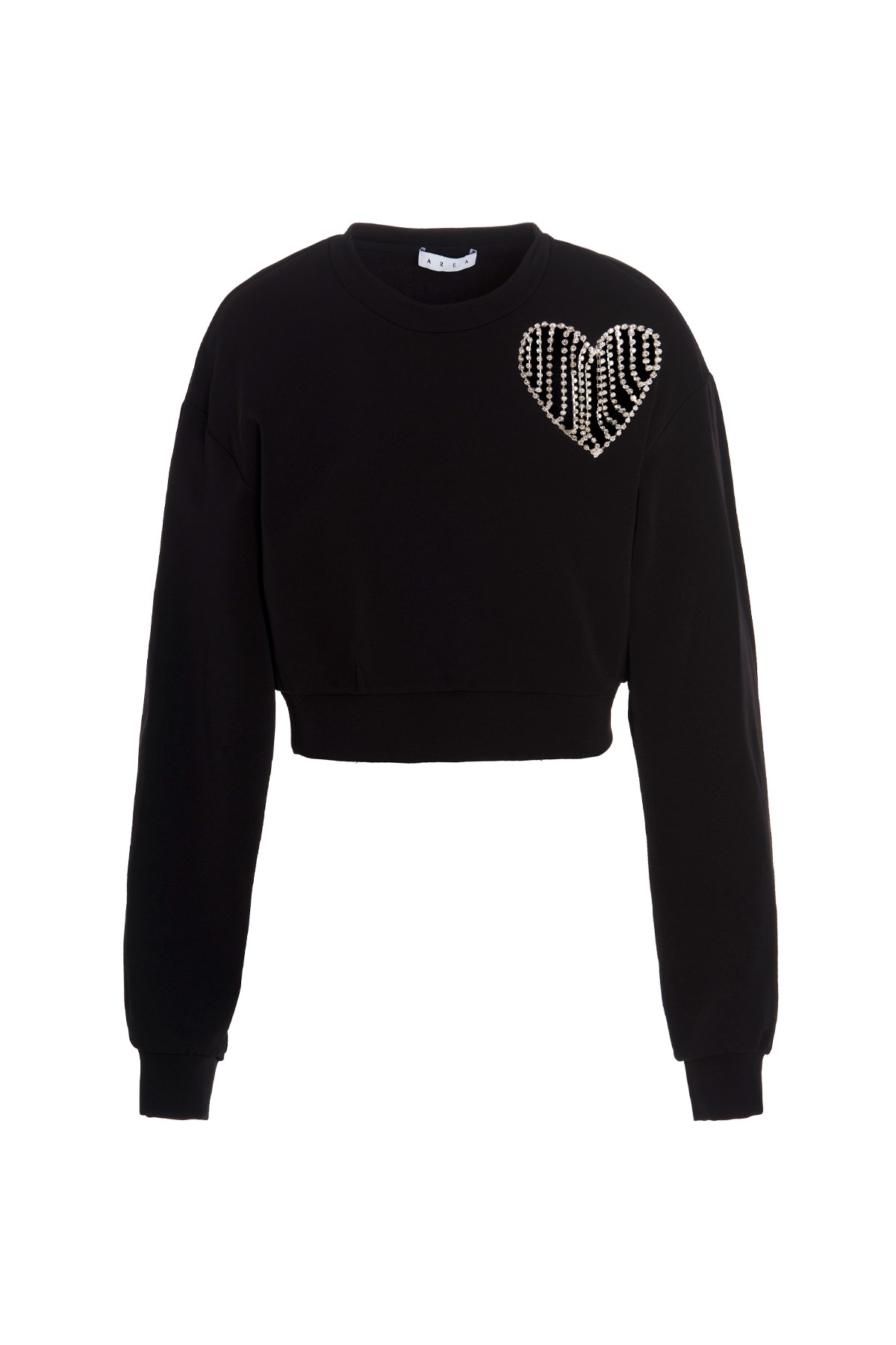 AREA Sweatshirt 'Heart Cutout'