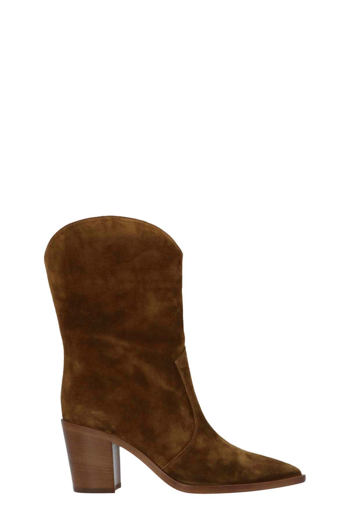 GIANVITO ROSSI 'Denver’ Cowboy Style Boots