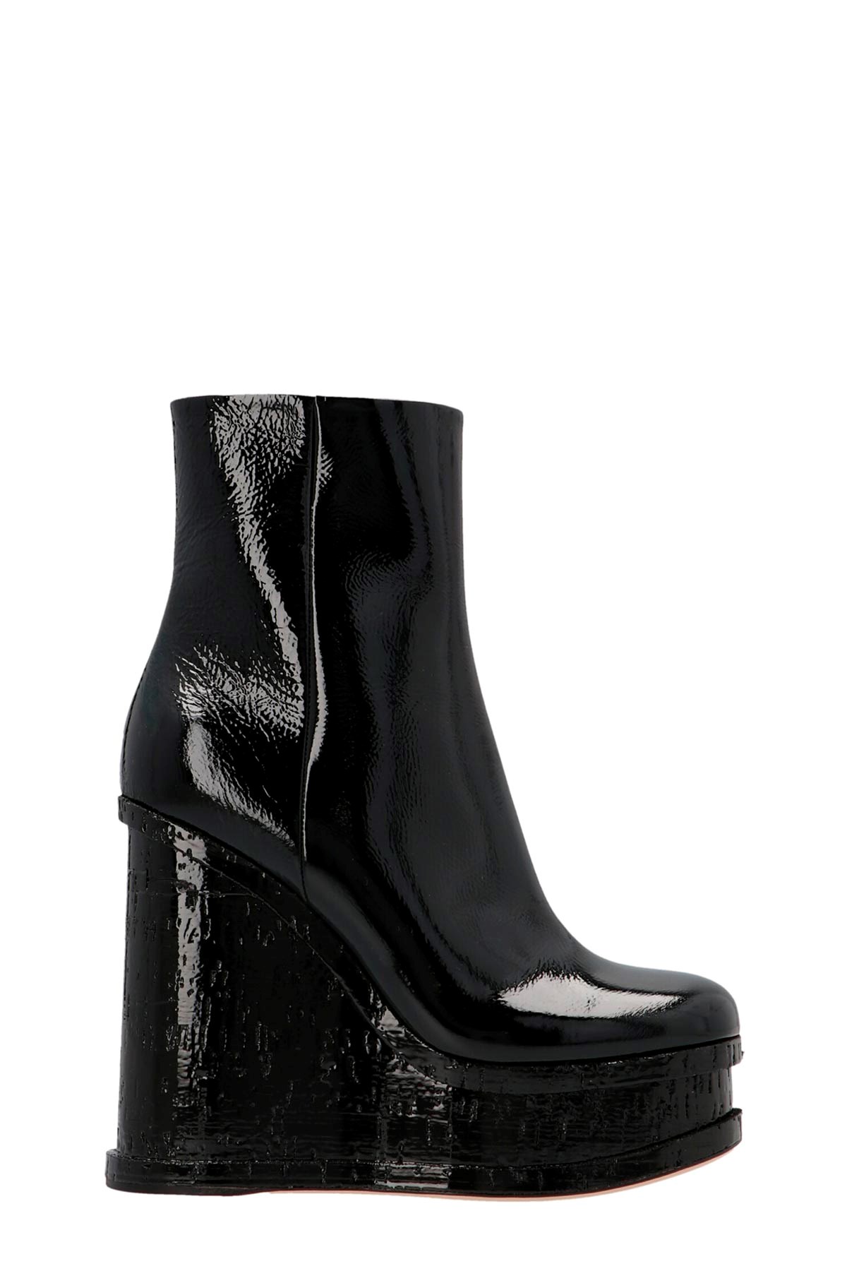 HAUS OF HONEY 'Lacquer Doll’ Ankle Boots