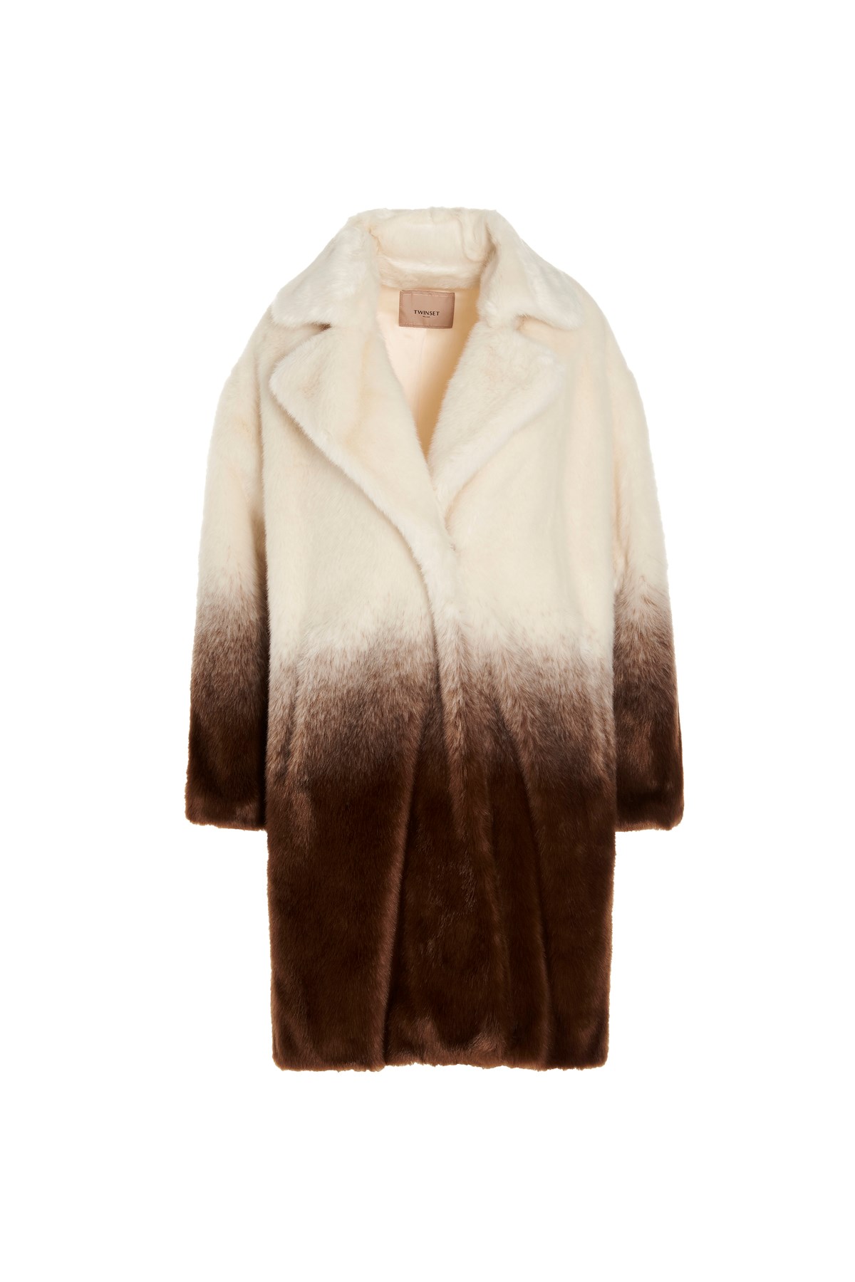 TWIN SET Synthetic Fur Coat