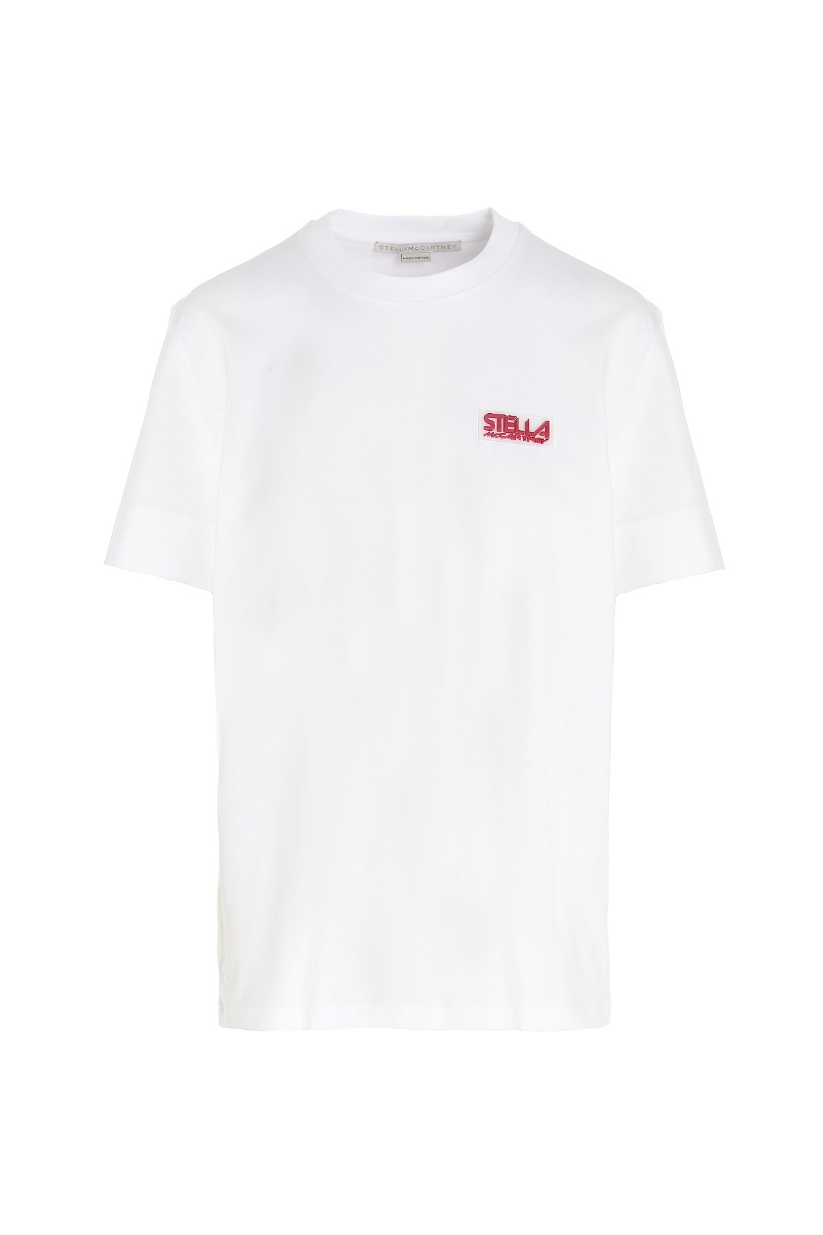 STELLA MCCARTNEY T-Shirt Mit Logoaufnäher