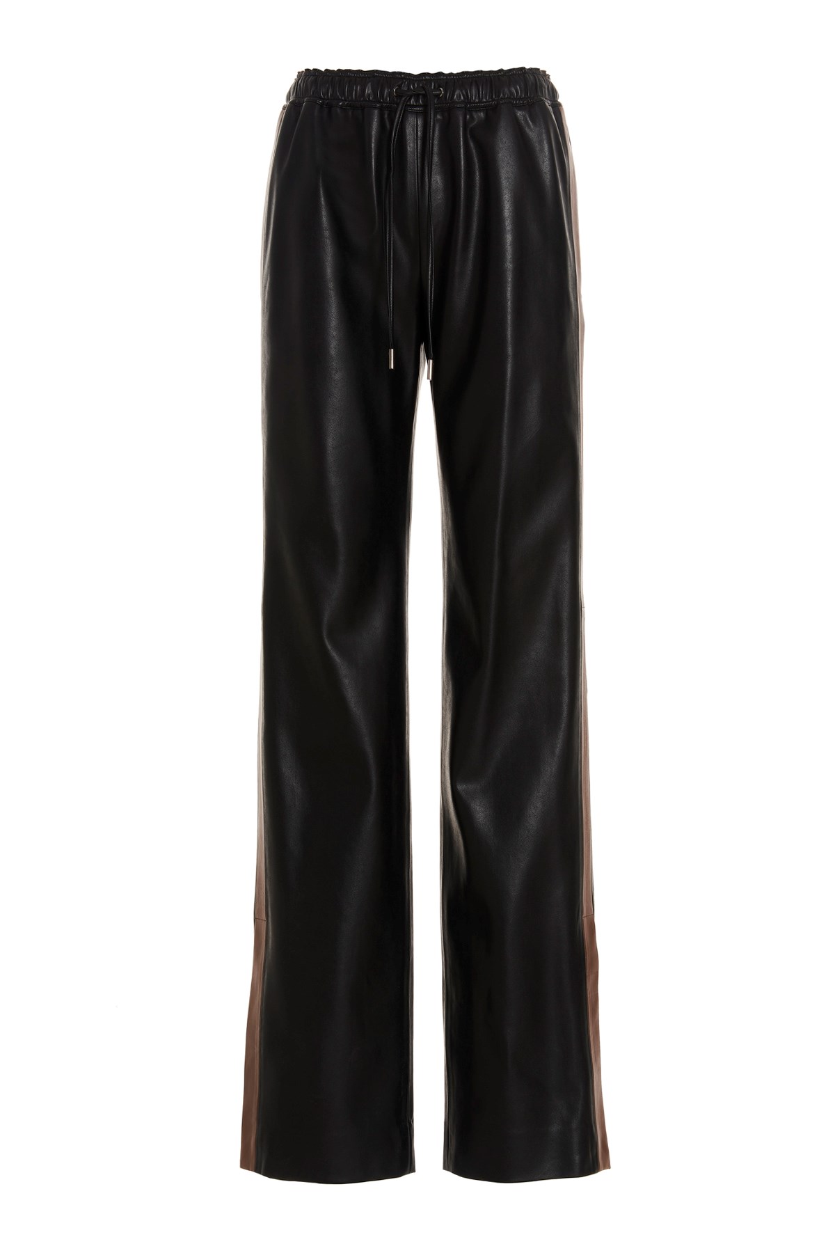 ERMANNO SCERVINO Band Detail Leather Trousers.