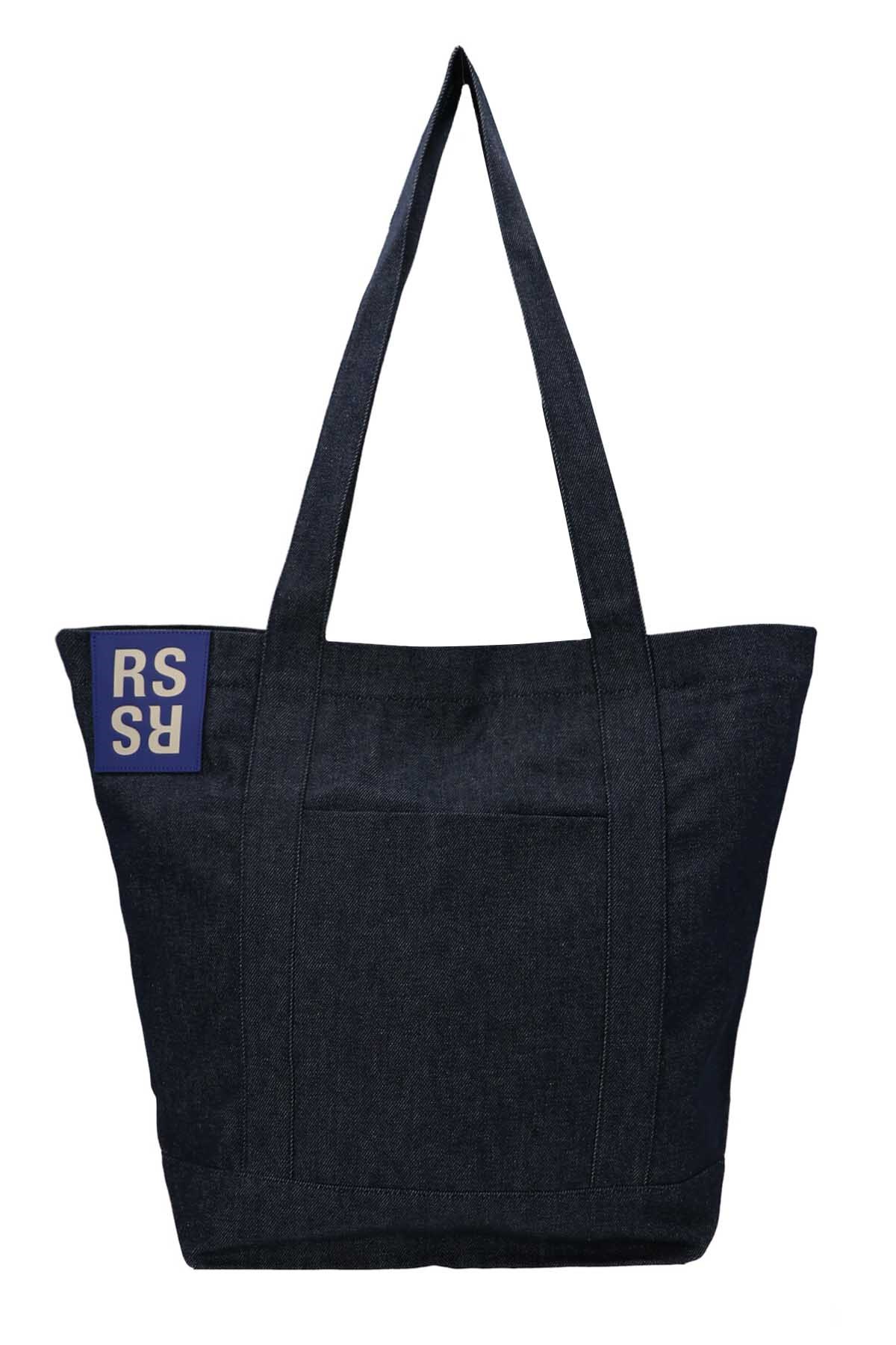 RAF SIMONS Denim Shopping Bag