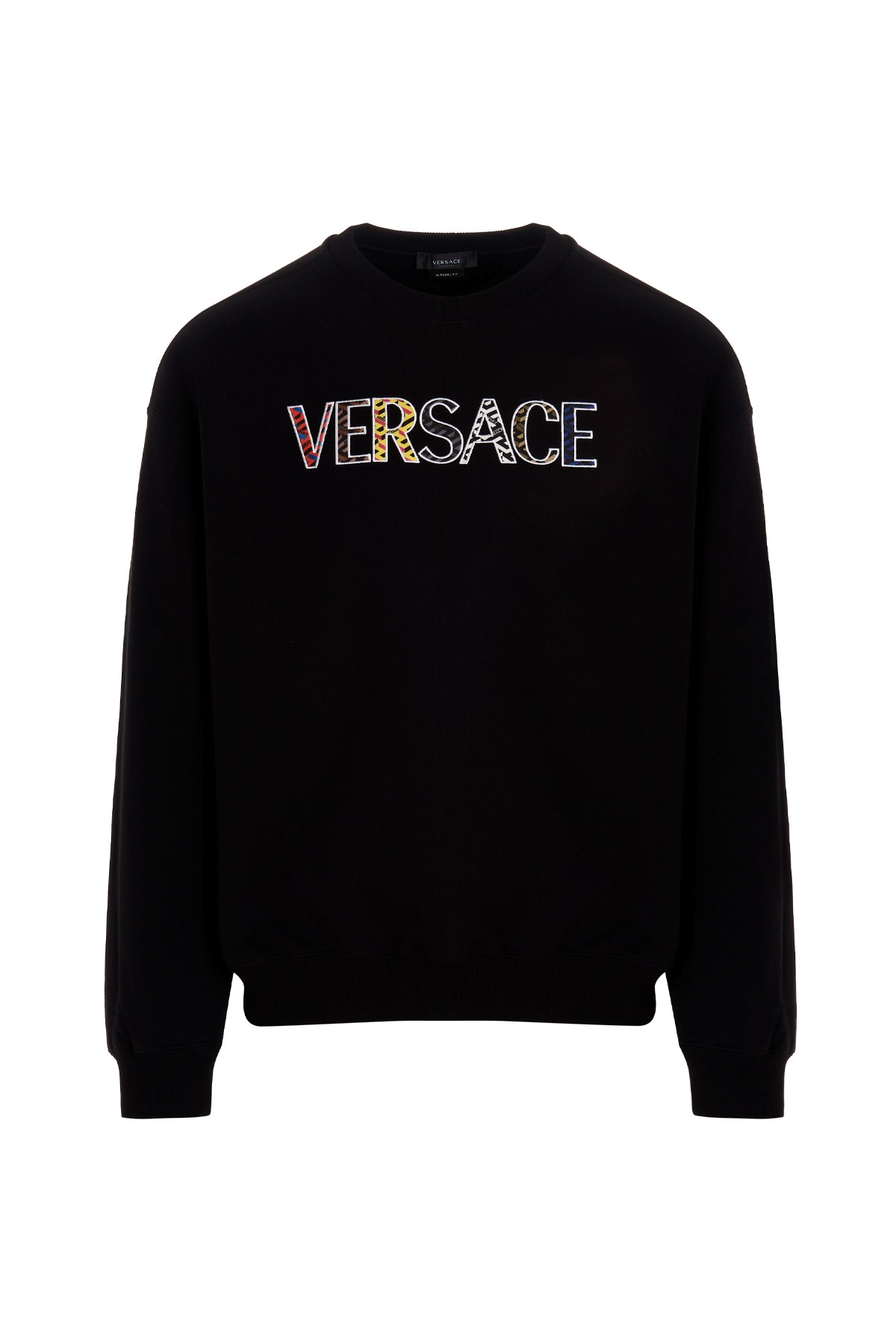 VERSACE Sweatshirt 'Versace Cut Out Monogram'