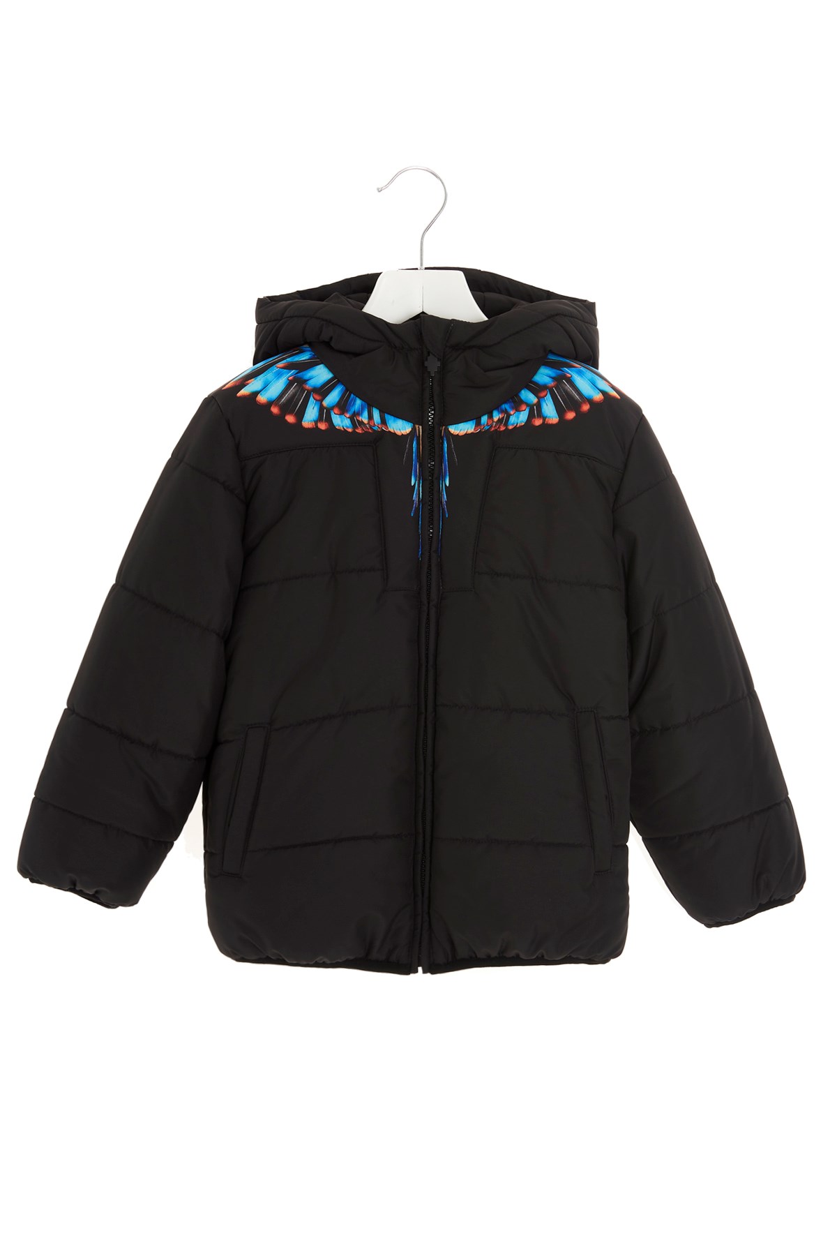 MARCELO BURLON - COUNTY OF MILAN 'Blue Grizzly Wings' Down Jacket
