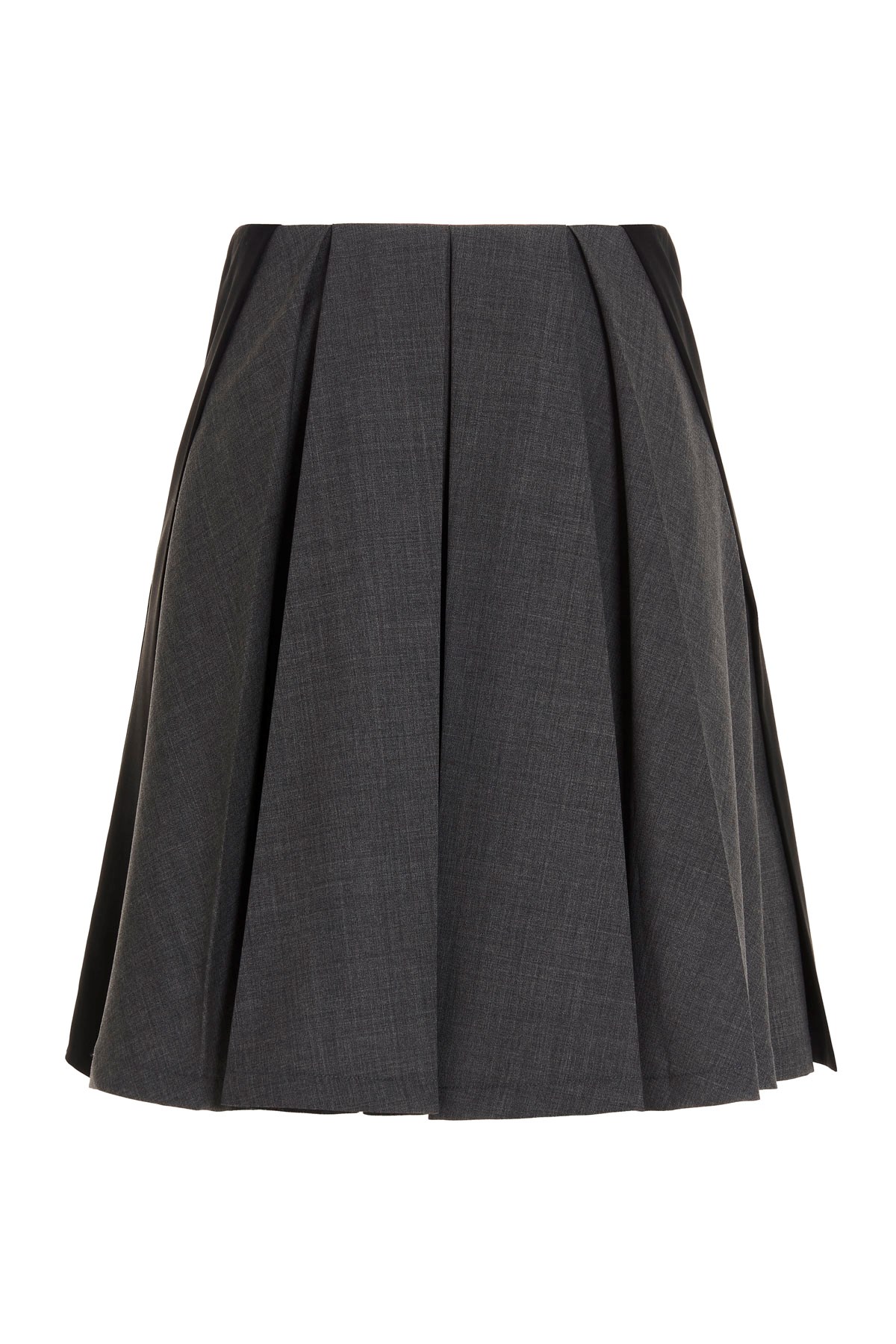 VIEN Wool Midi Skirt