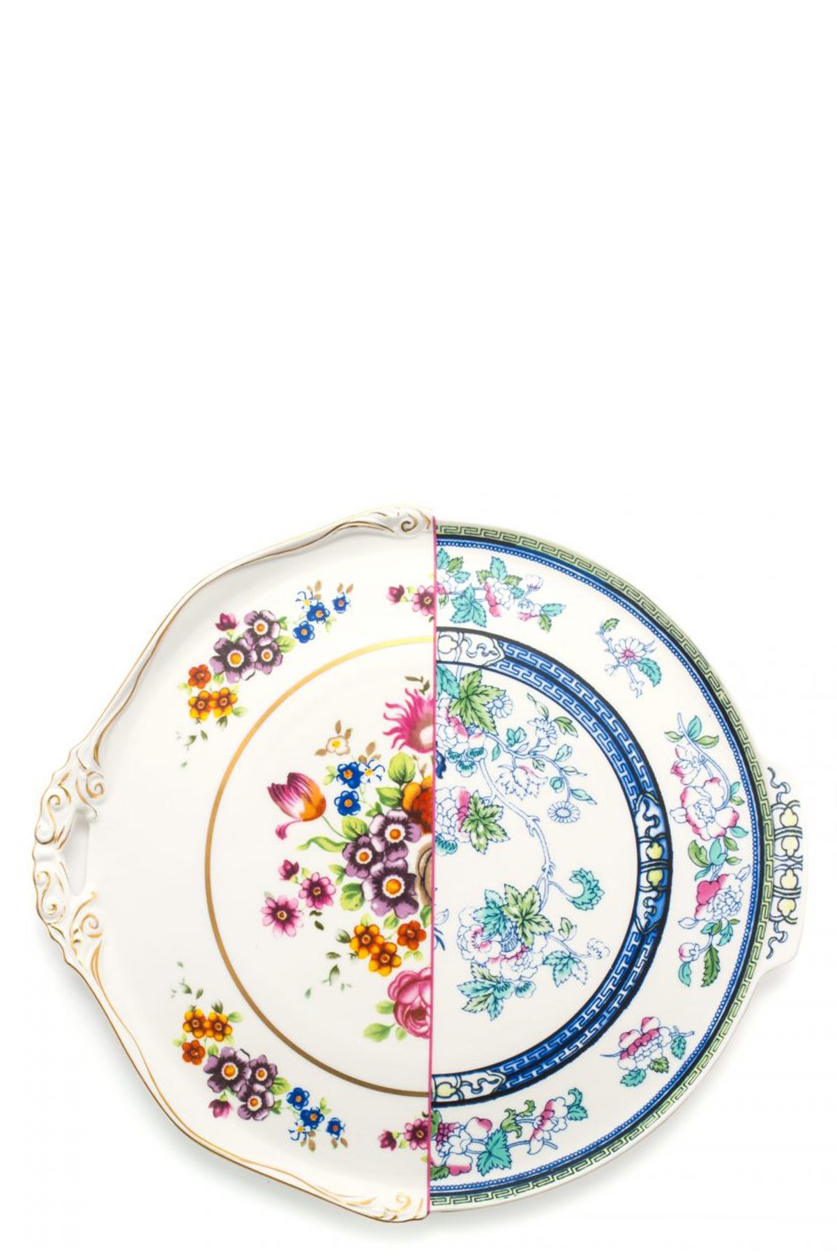Seletti 'hybrid Dorotea' X Ctrlzak Tray ⌀ 35 Cm In Multi