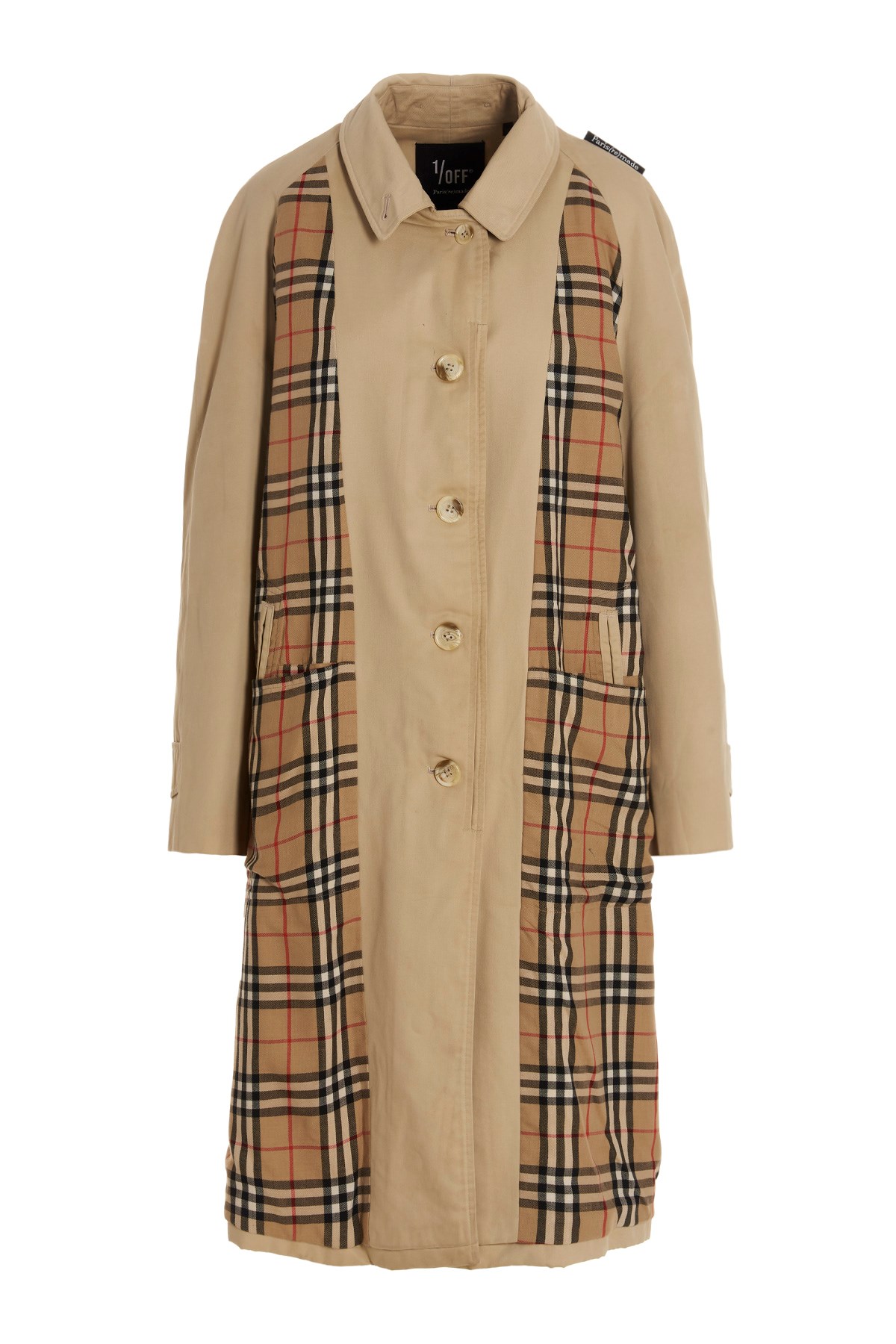 1/OFF 'Inside Out Burberry’ Trench Coat