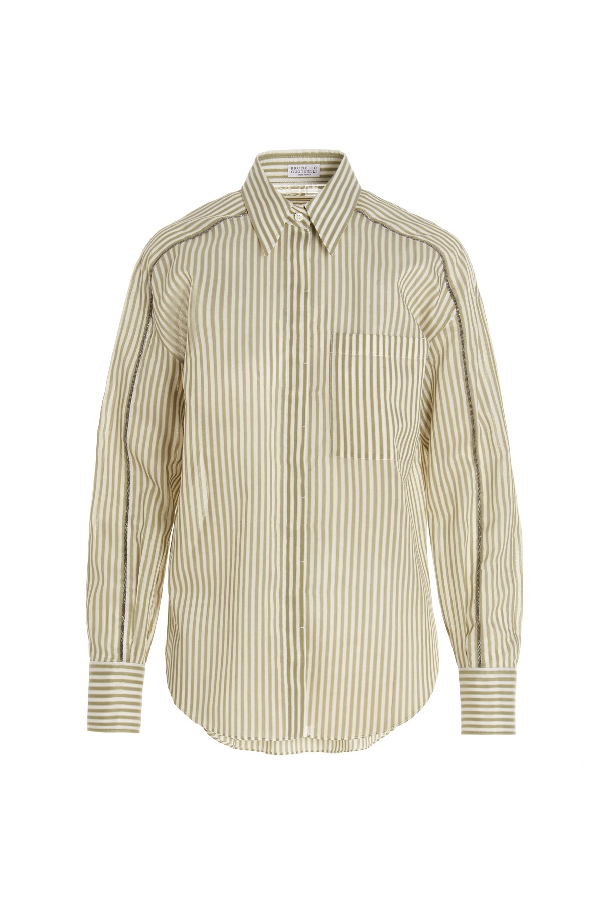 BRUNELLO CUCINELLI 'Sparkling Stripes’ Shirt