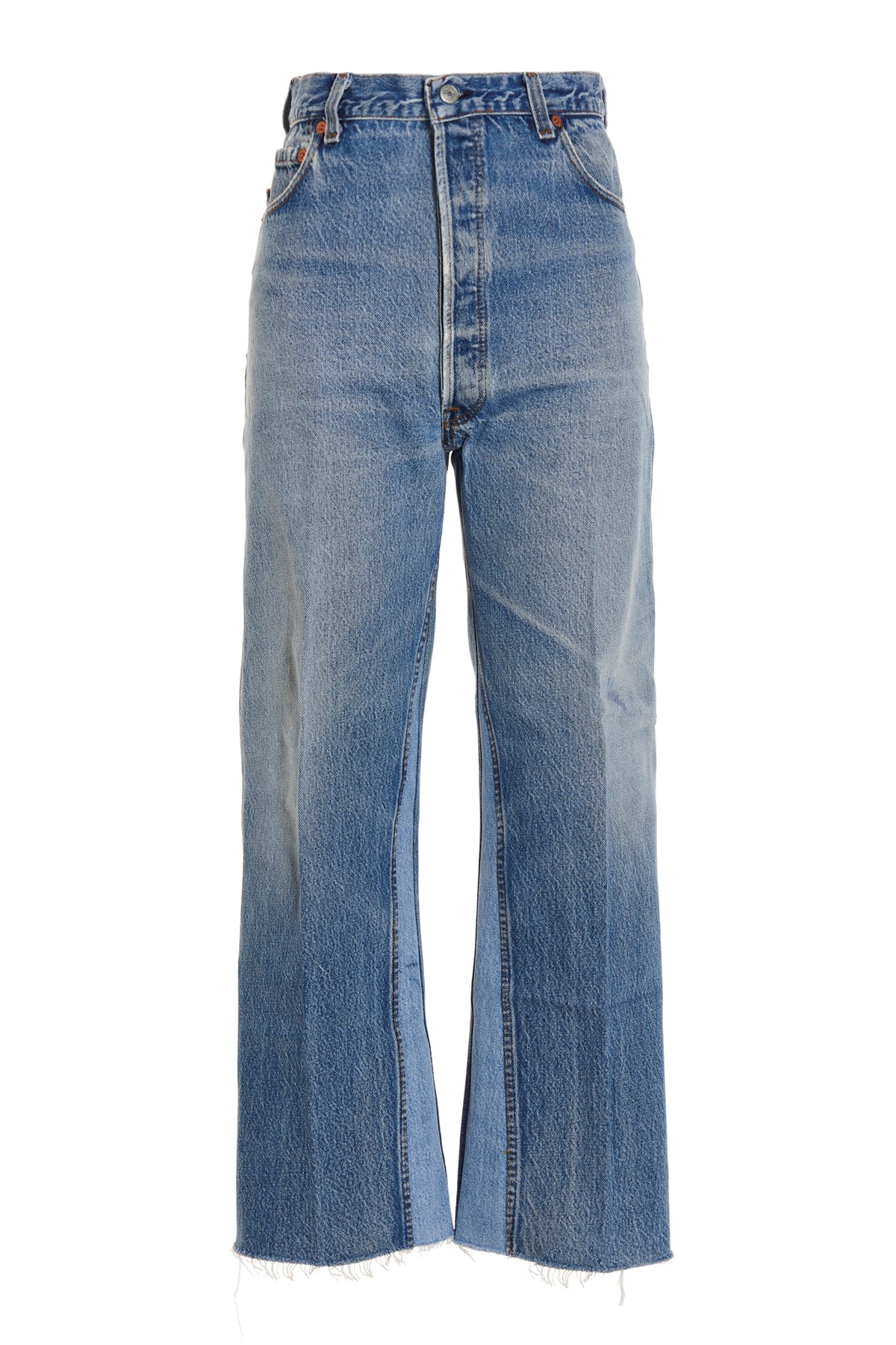 RE/DONE High Waist Cropped Jeans