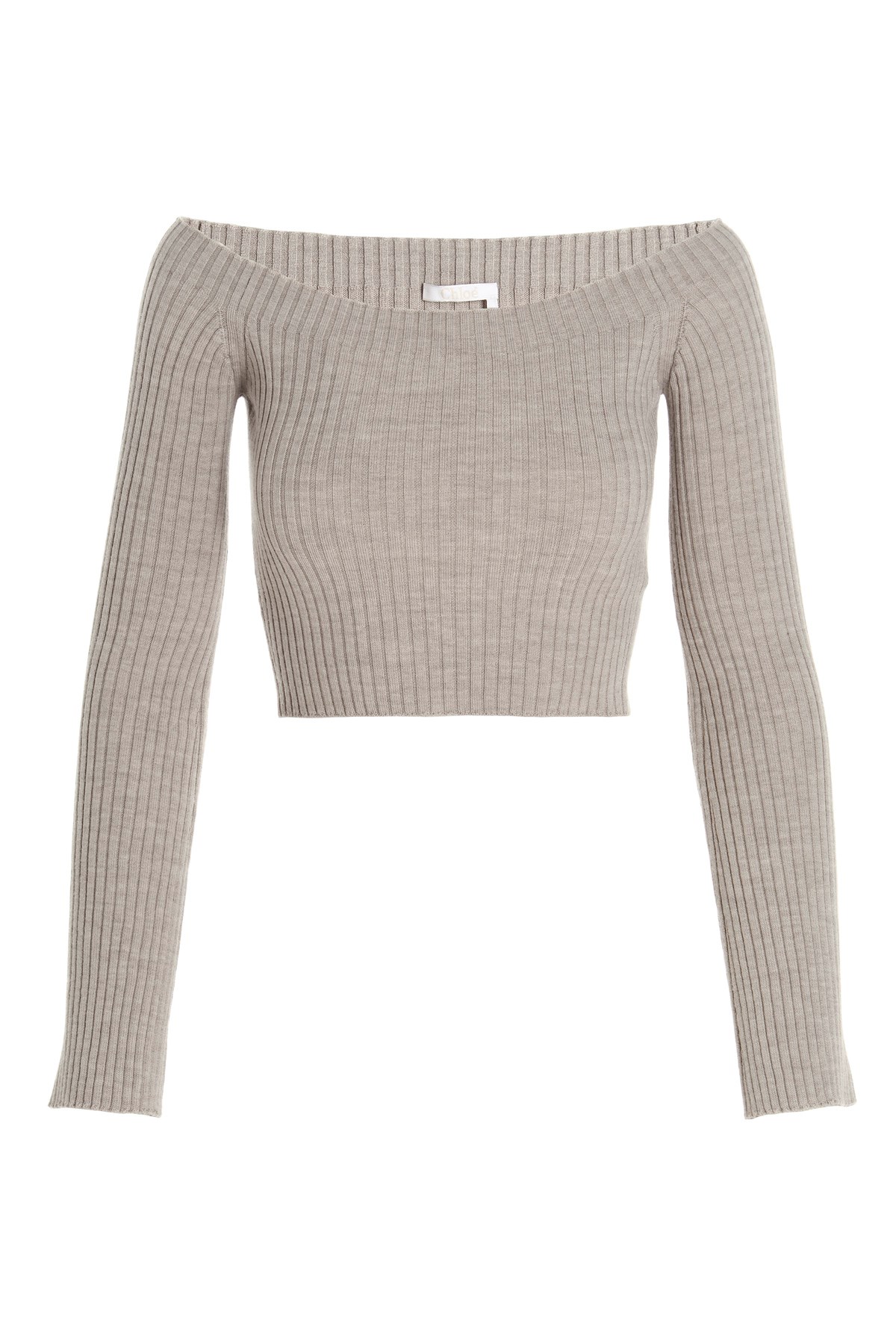 CHLOÉ Cropped Wool Sweater