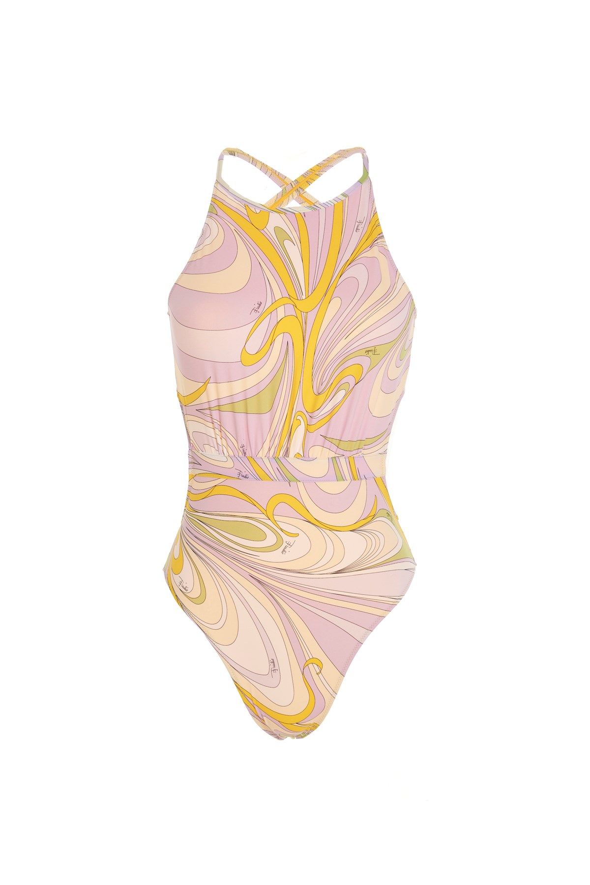 EMILIO PUCCI All Over Print One-Piece Swimsuit