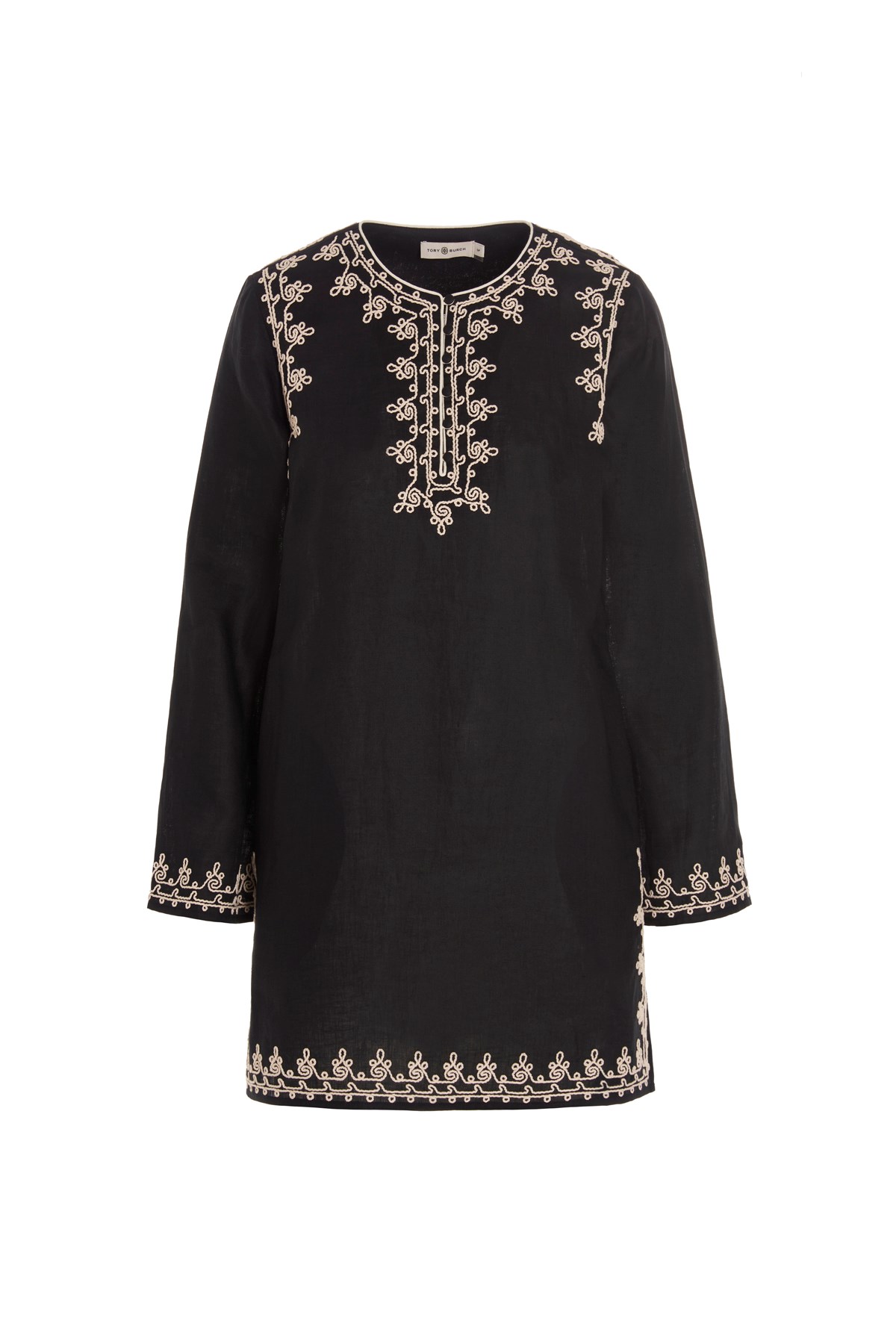 TORY BURCH Contrast Embroidery Caftan