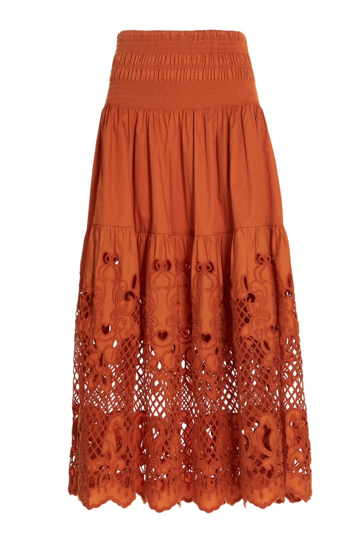 SELF PORTRAIT Maxi Lace Skirt