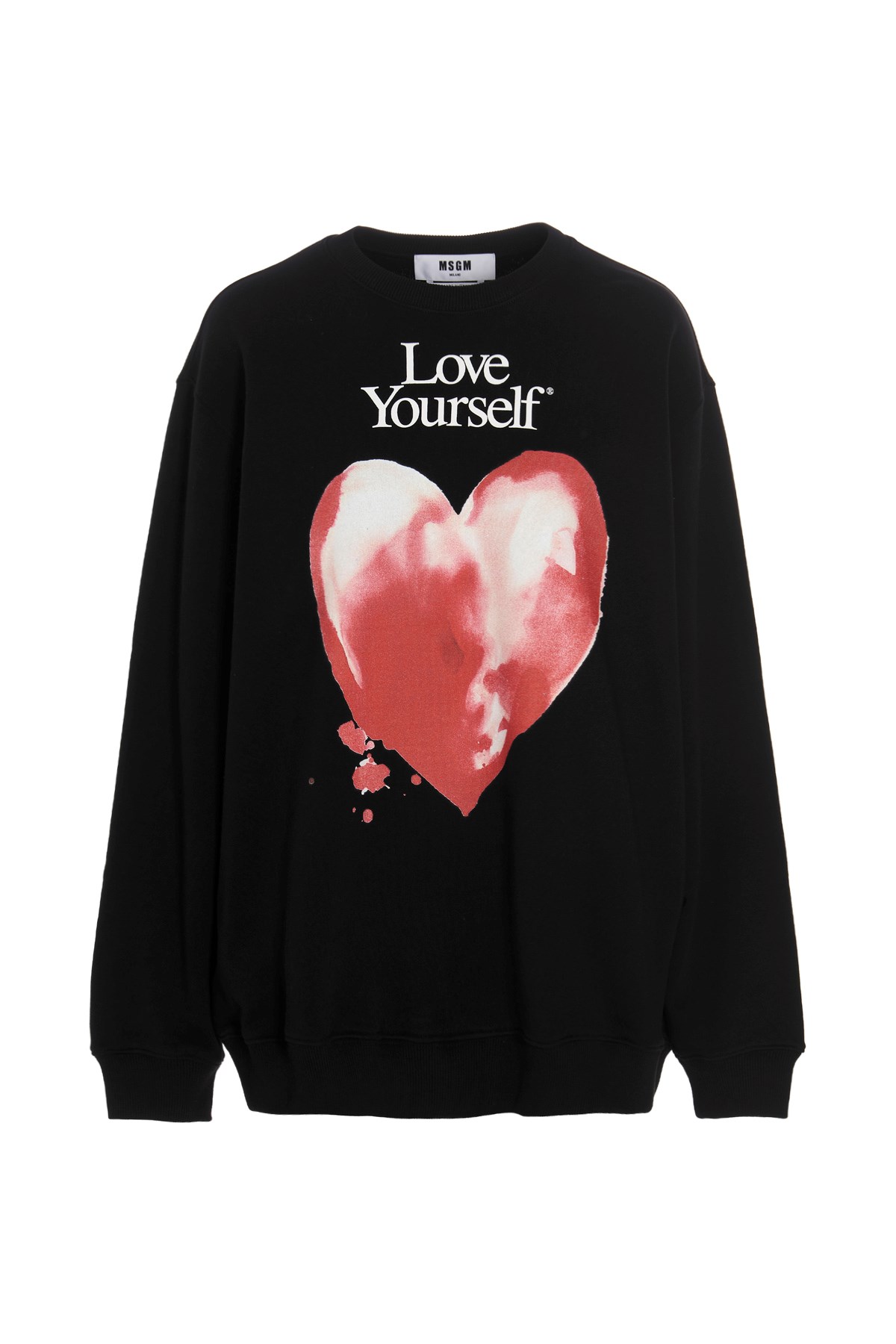 MSGM Sweatshirt 'Love Yourself'