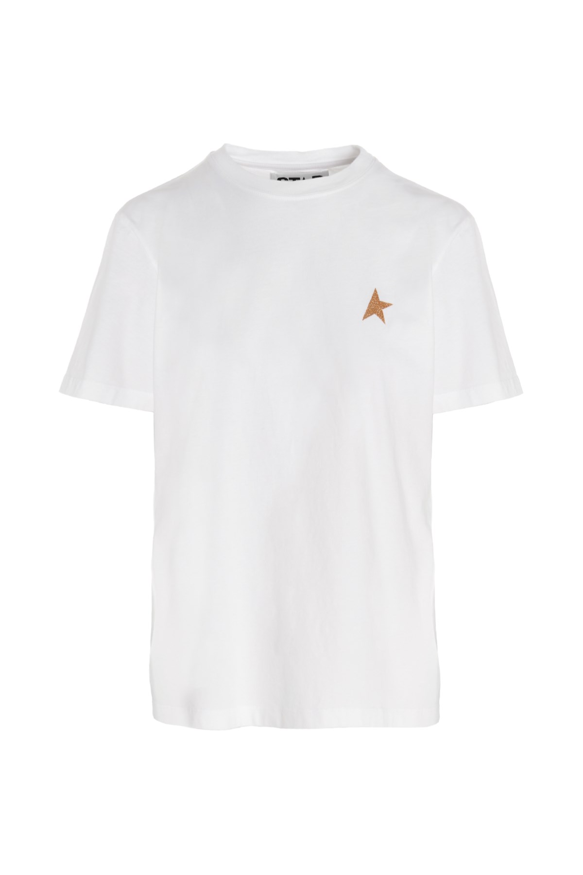 GOLDEN GOOSE T-Shirt Aus Jersey Mit Logo-Druck 'Small Star'