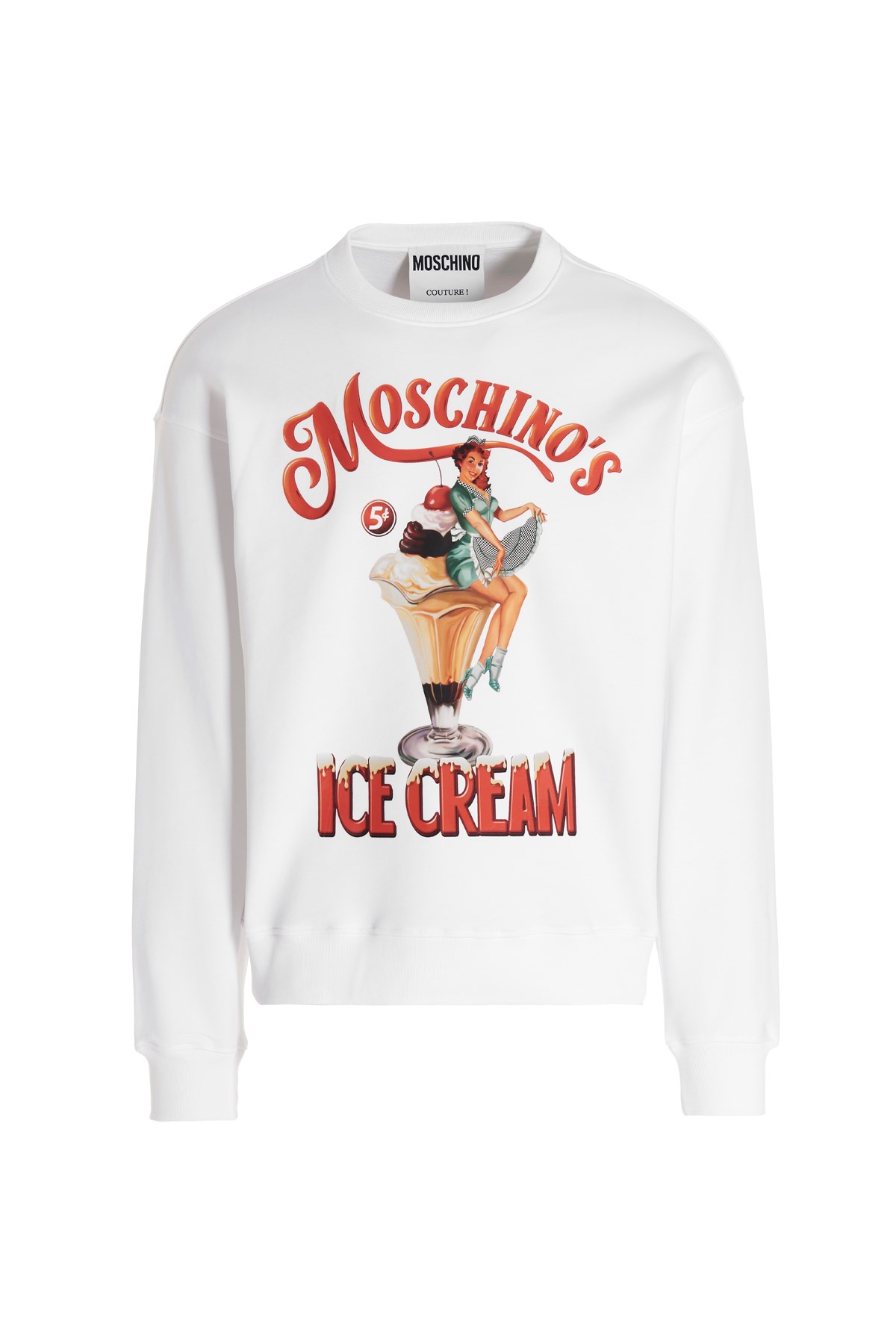 MOSCHINO Sweatshirt 'Moschino Es Ice Creme'
