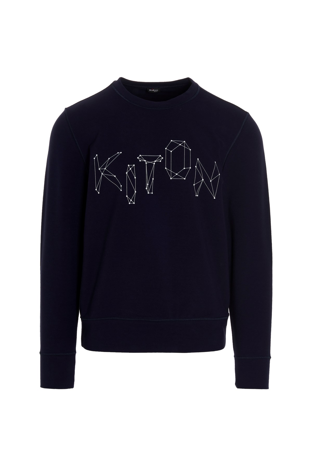 KITON Logo Printed Sweatshirt