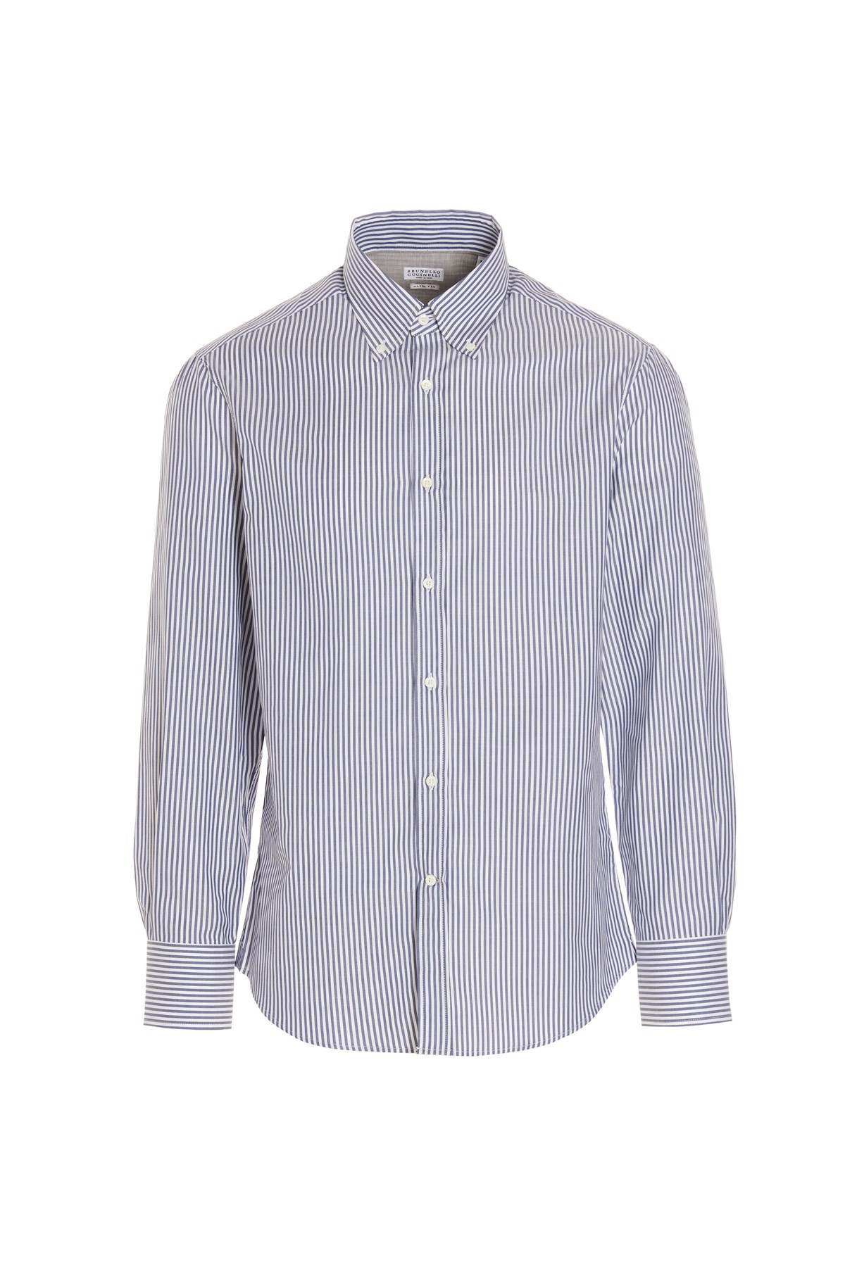 BRUNELLO CUCINELLI Striped Cotton Shirt