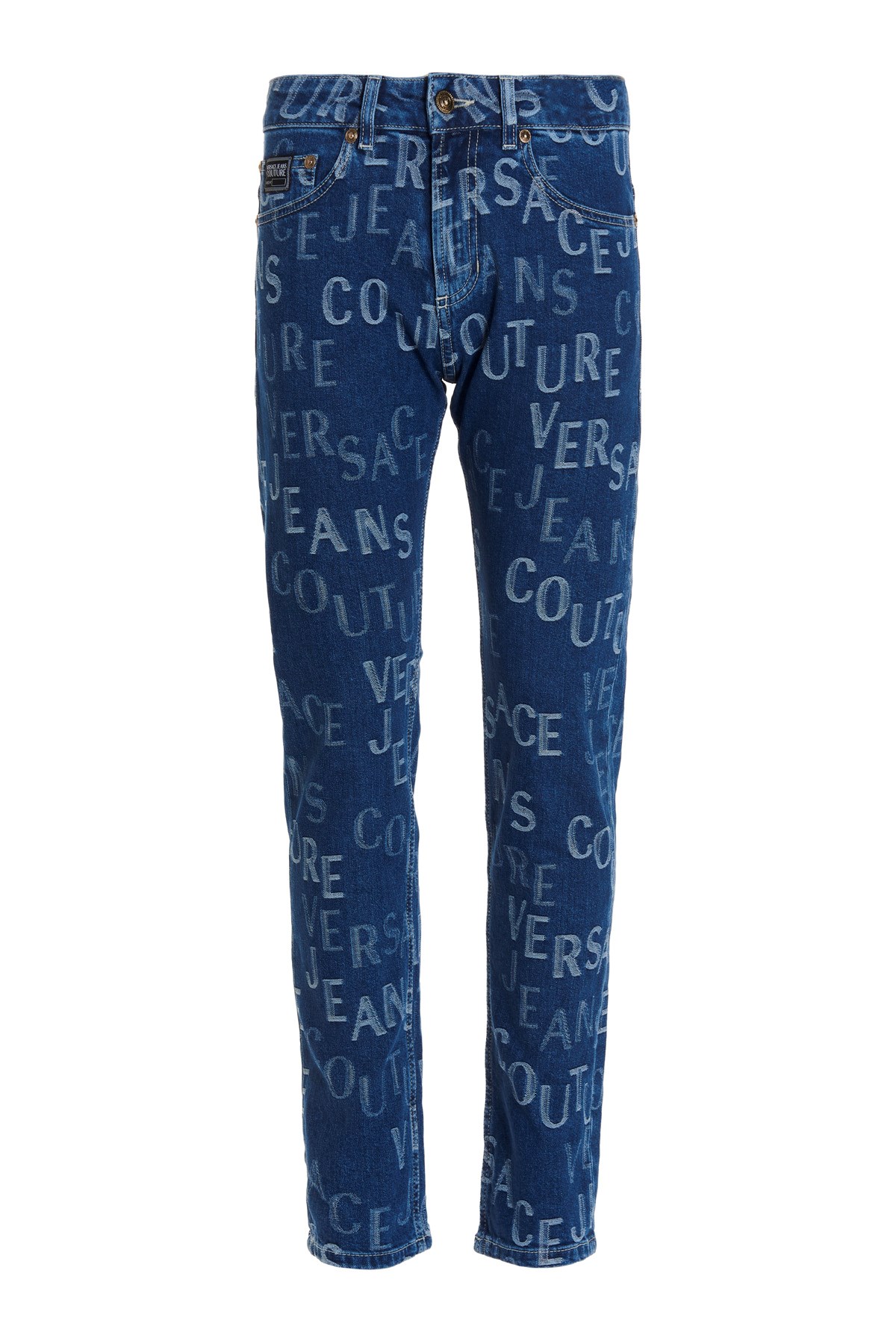 VERSACE JEANS COUTURE Jeans Mit All-Over Logo