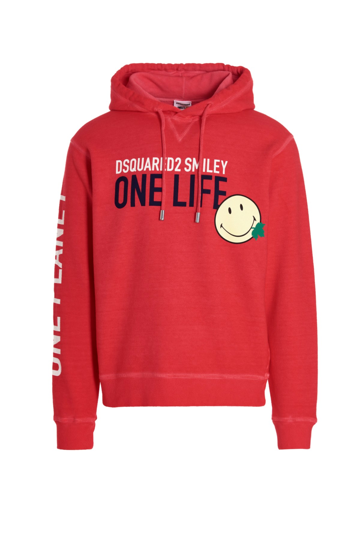 DSQUARED2 Hoodie 'One Life One Planet Smiley'