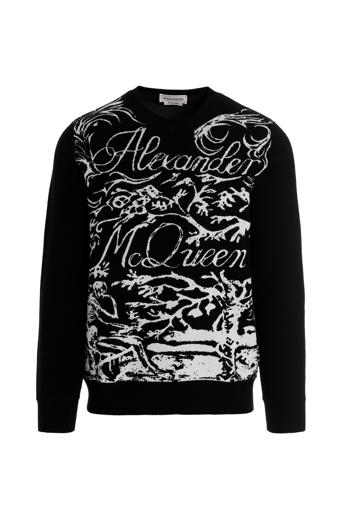 ALEXANDER MCQUEEN Logo Intarsia Sweater
