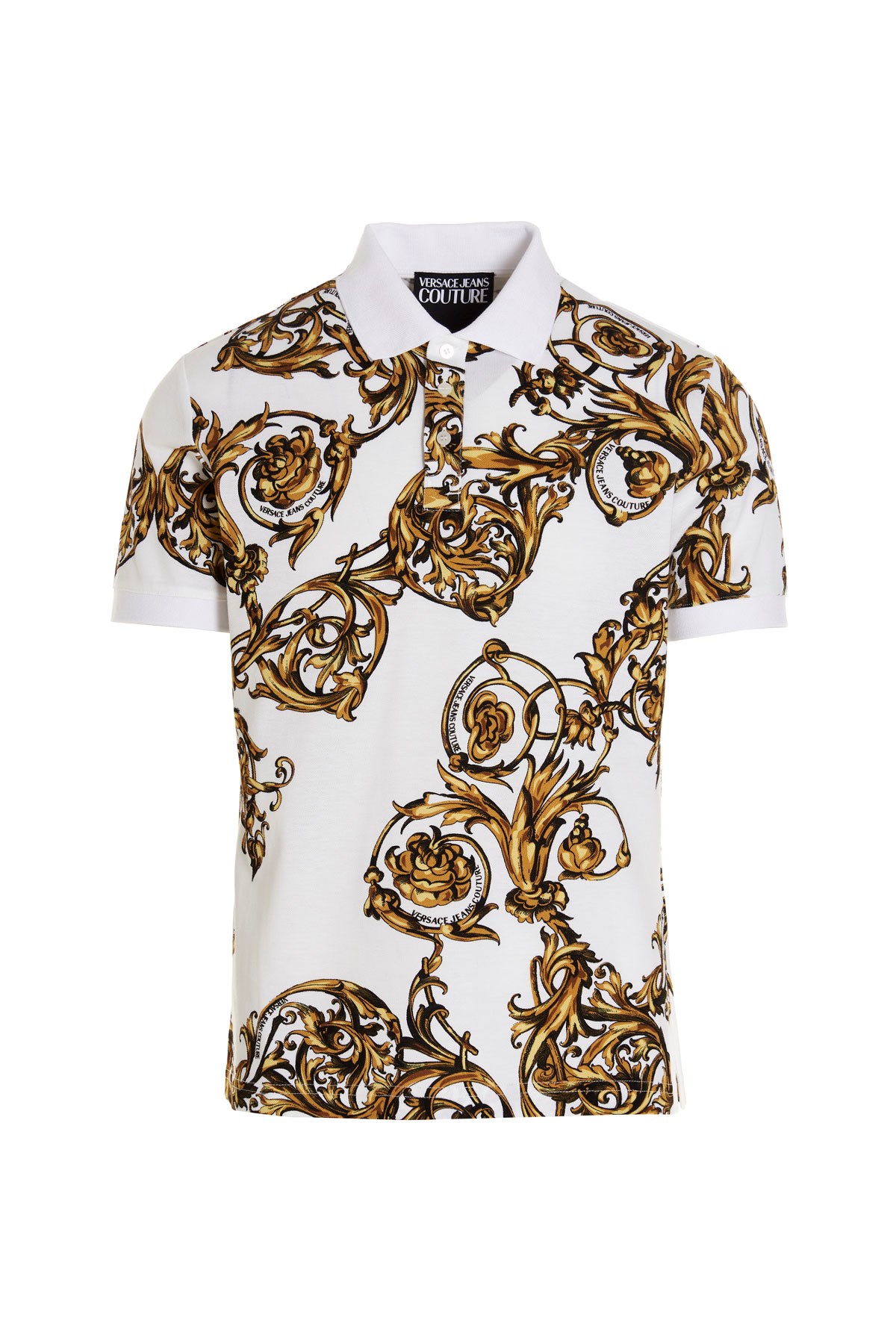 VERSACE JEANS COUTURE Polodruck 'Barocco'