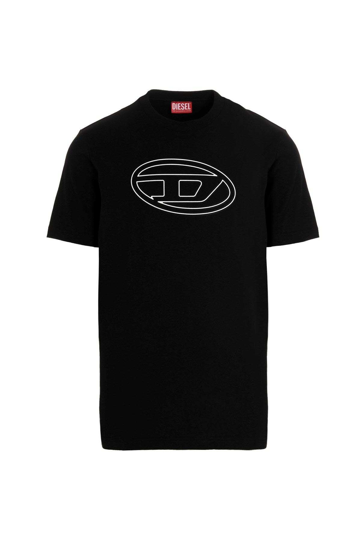 DIESEL T-Shirt Mit Geprägtem Logo