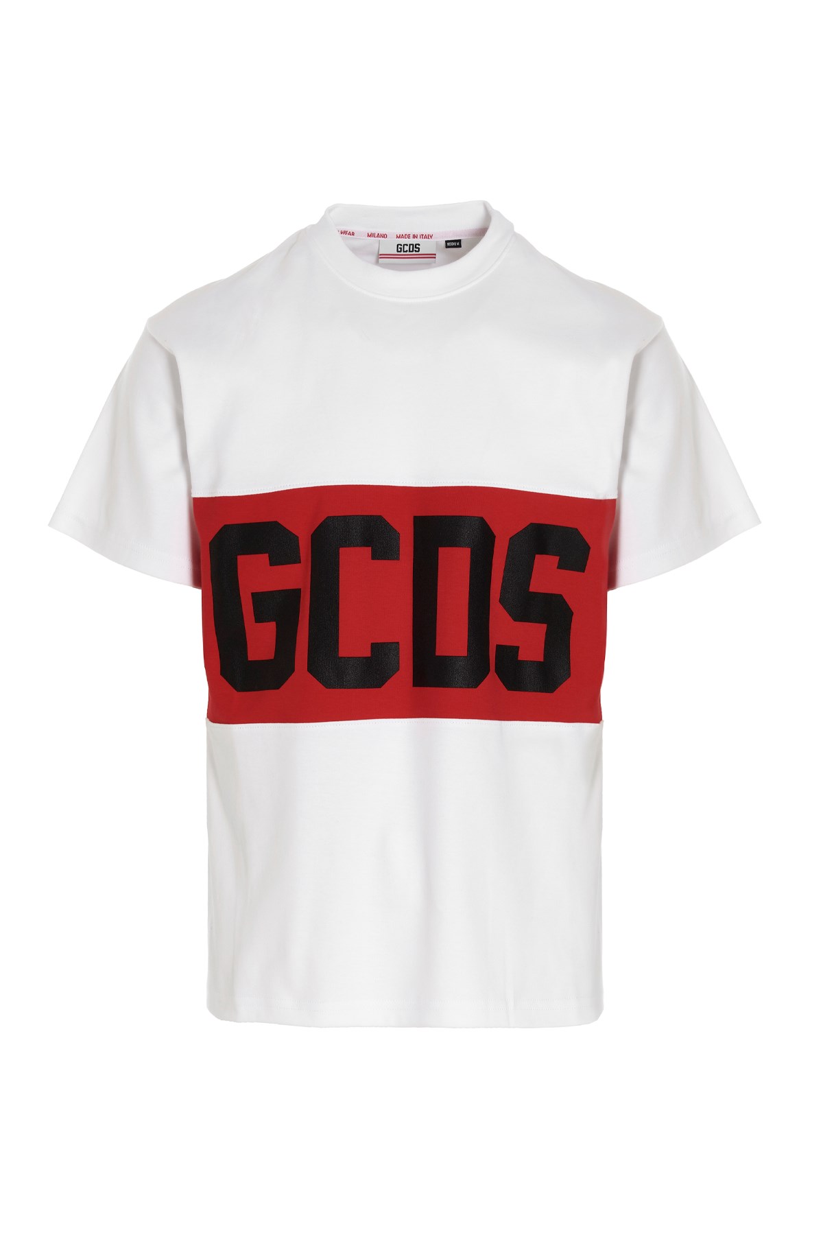 GCDS T-Shirt Mit Logo-Band-Druck