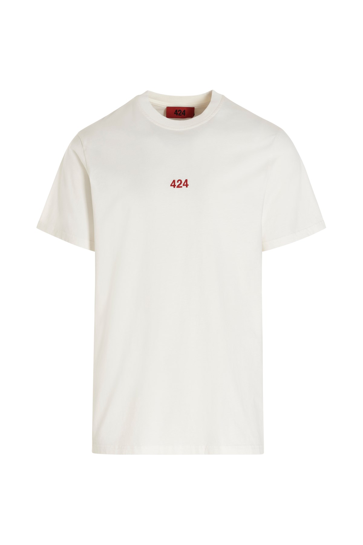 424 T-Shirt Mit Logo-Stickerei