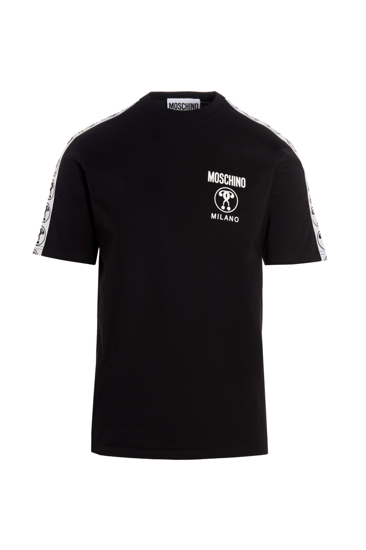 MOSCHINO T-Shirt Mit Logo-Band Und Fragezeichen