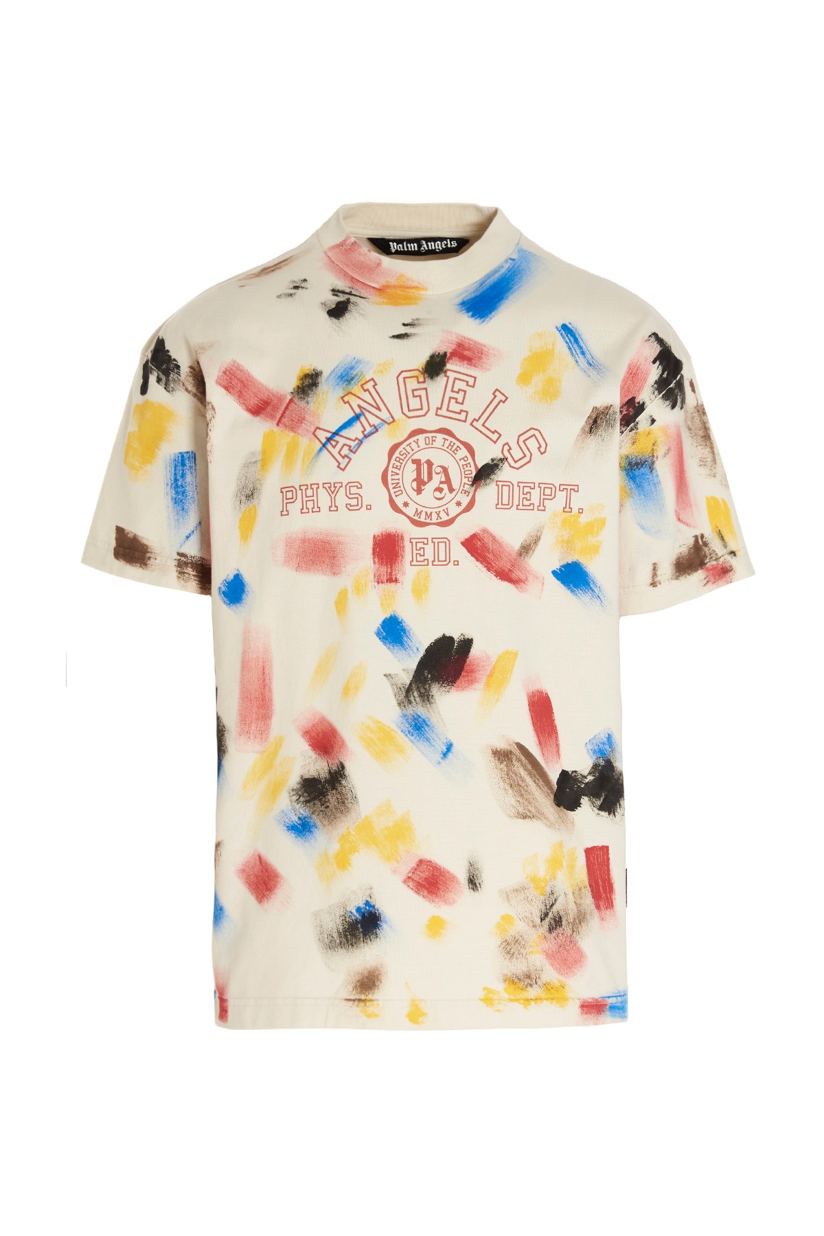 PALM ANGELS T-Shirt 'Painted College'