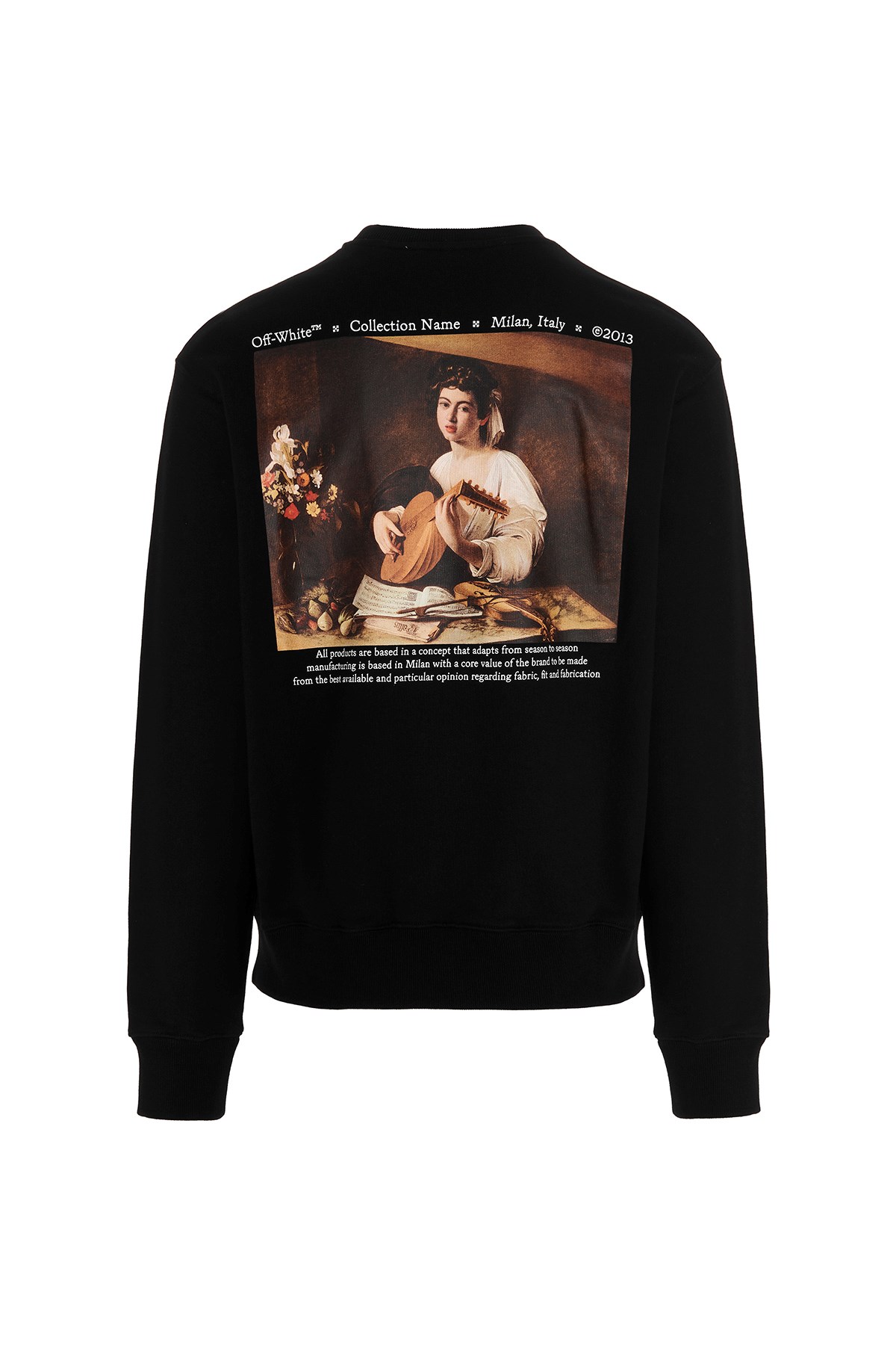 OFF-WHITE Sweatshirt 'Caravaggio Lute'