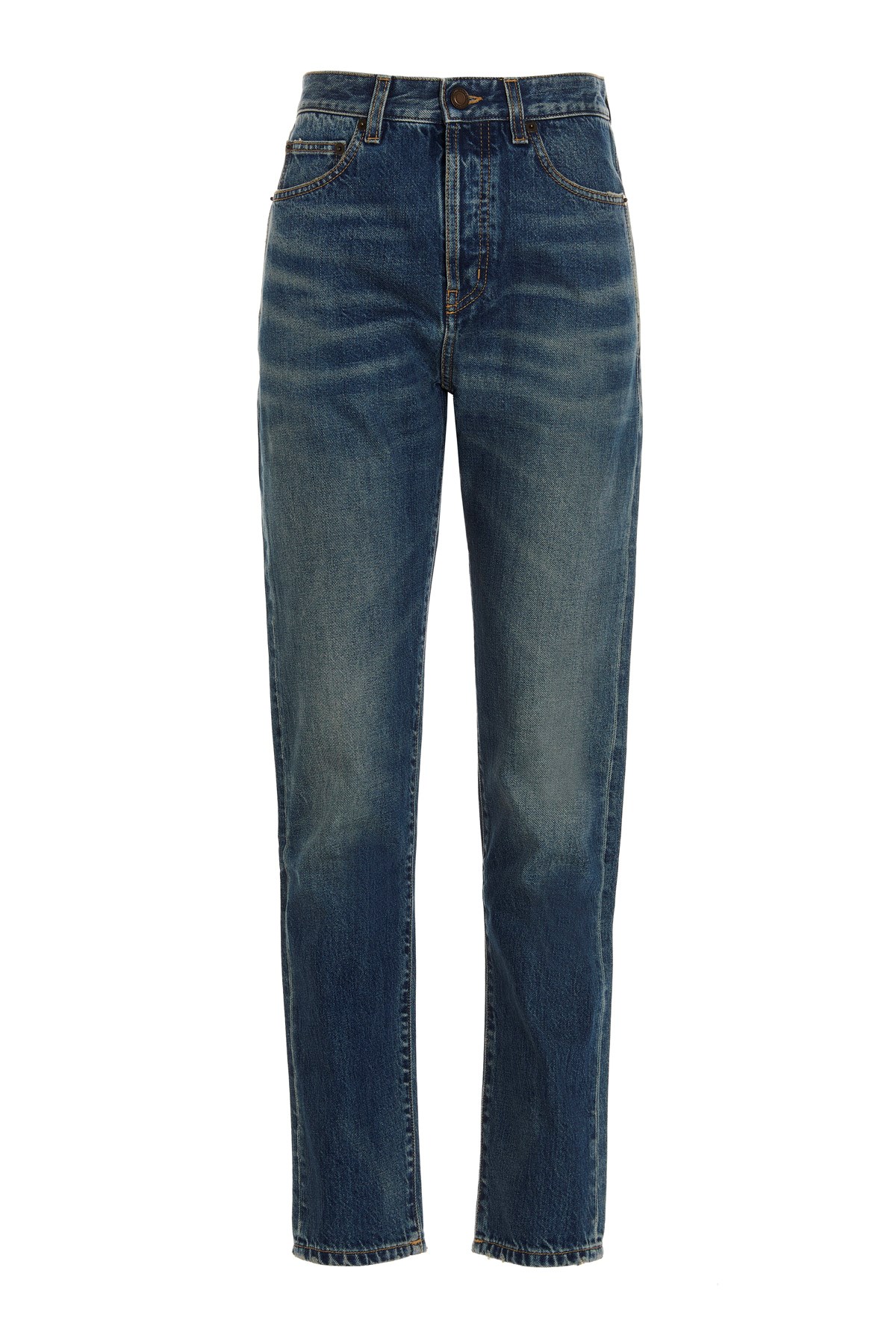 SAINT LAURENT Jeans Mit Waschungs-Effekt