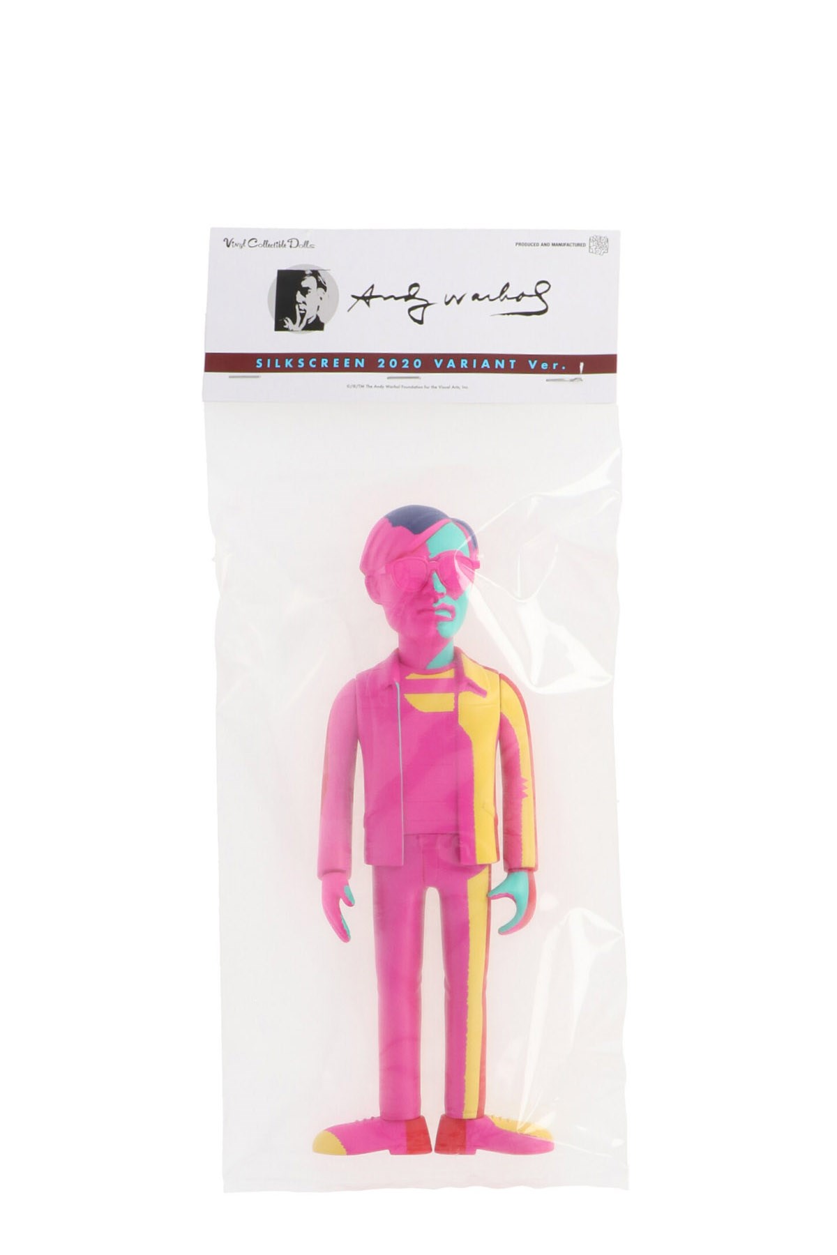 MEDICOM TOY Vinyl Collectible Dolls ‒ Puppe Von Andy Warhol, Seidengrü
