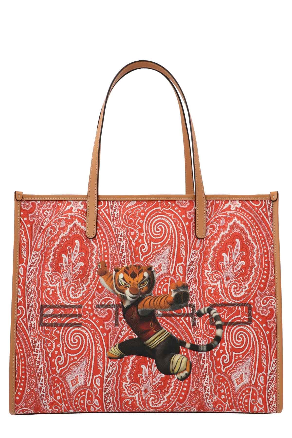 ETRO 'Kung Fu Panda’ Shopping Bag