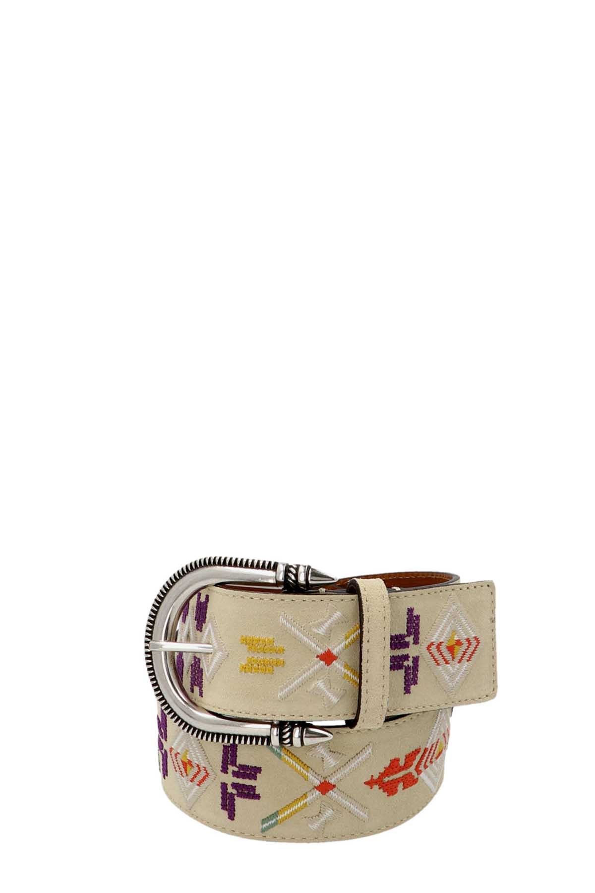 ETRO Contrast Embroidery Belt