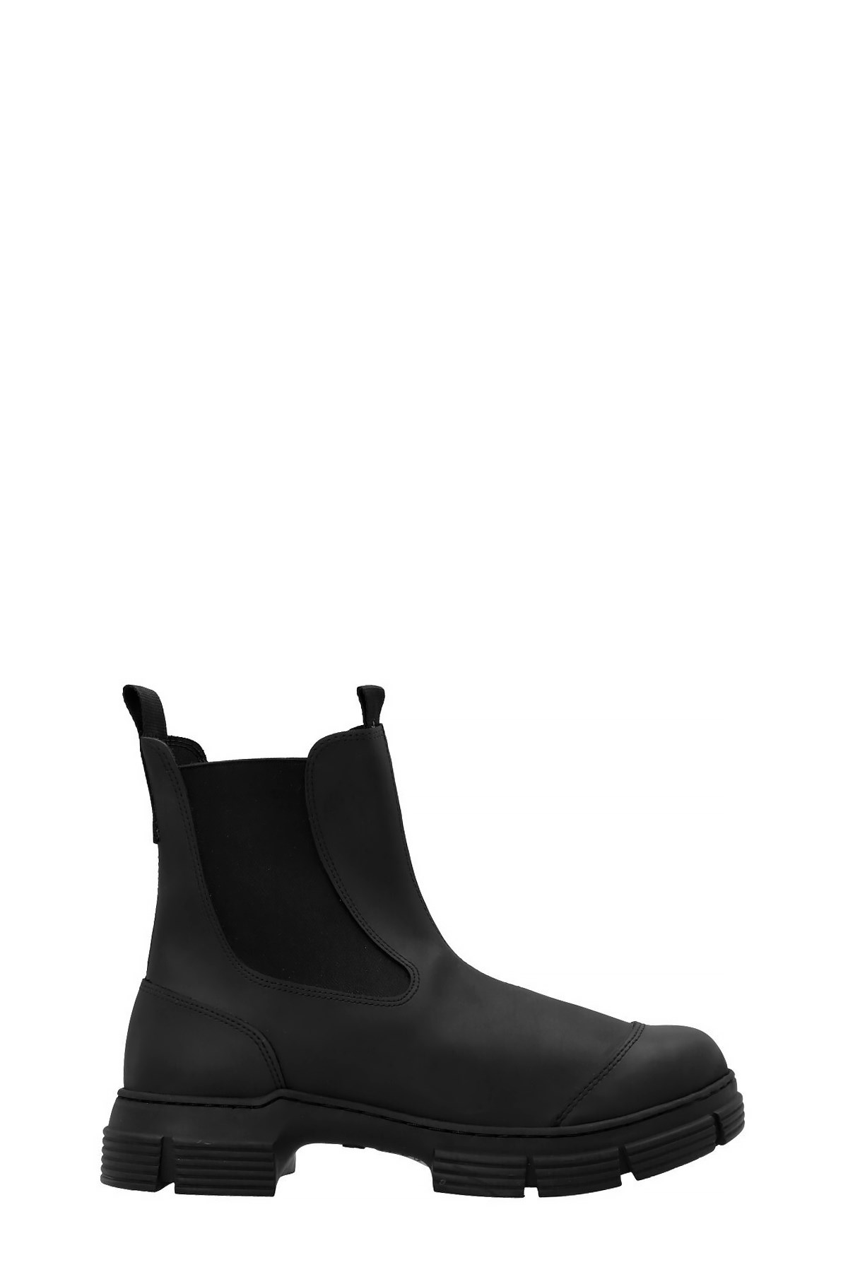GANNI Recycled Rubber Ankle Boots