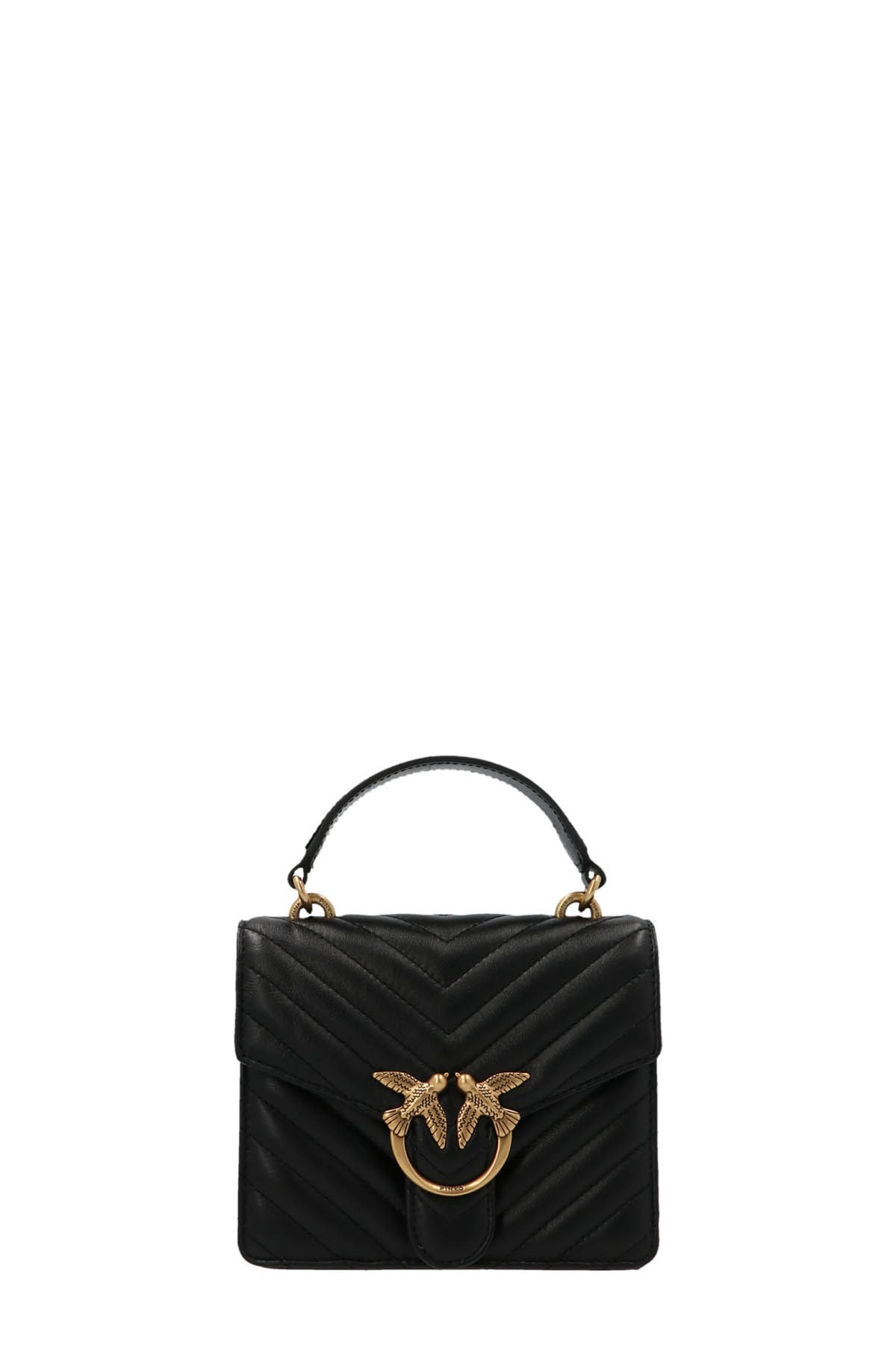 PINKO 'Love Top Handle Simply Quilt’ Handbag