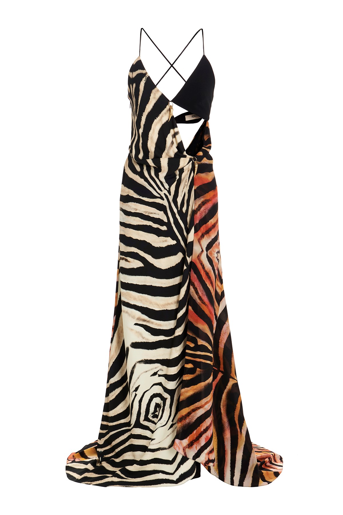ROBERTO CAVALLI Kleid ‘Zebra’
