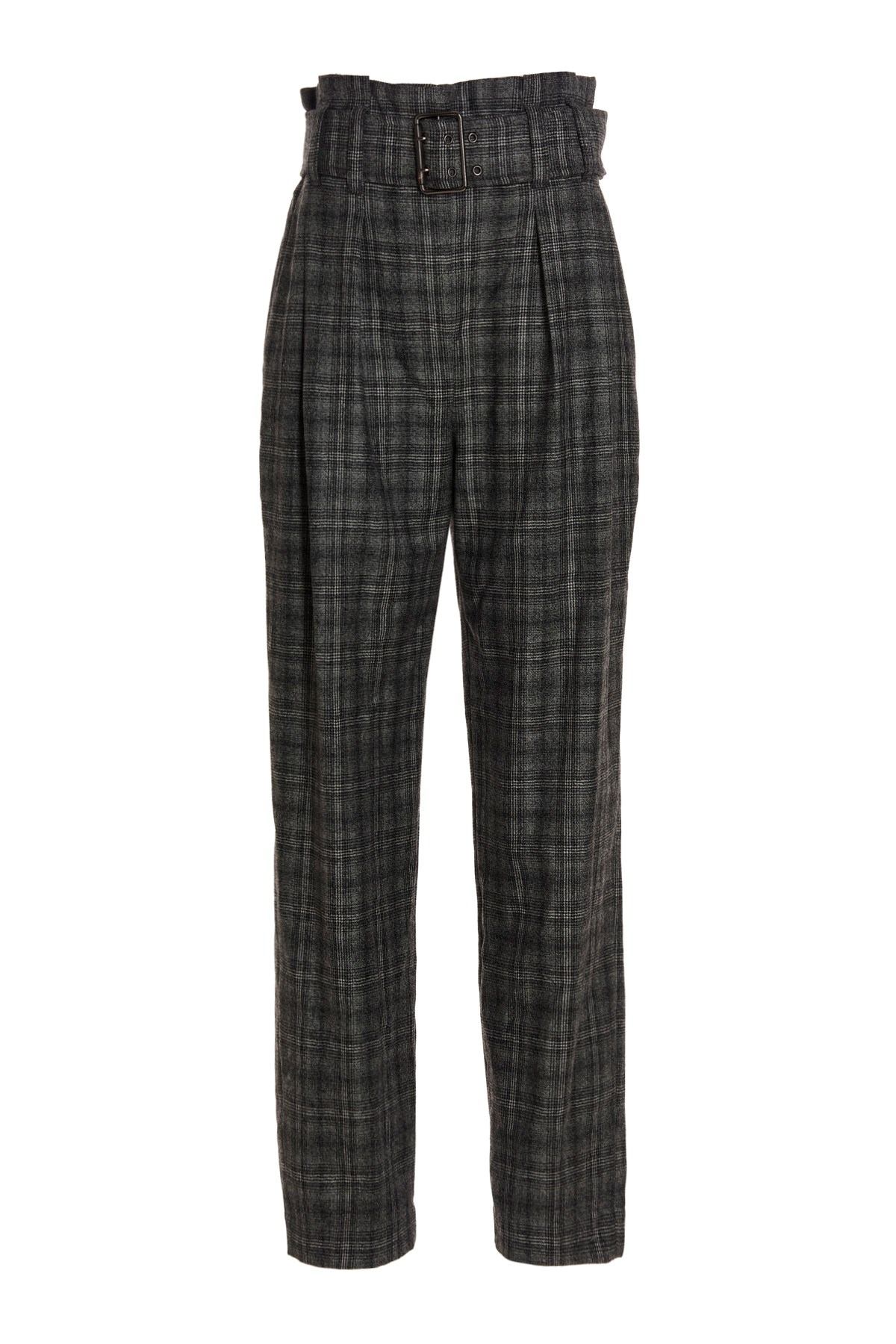BRUNELLO CUCINELLI Check Wool Trousers