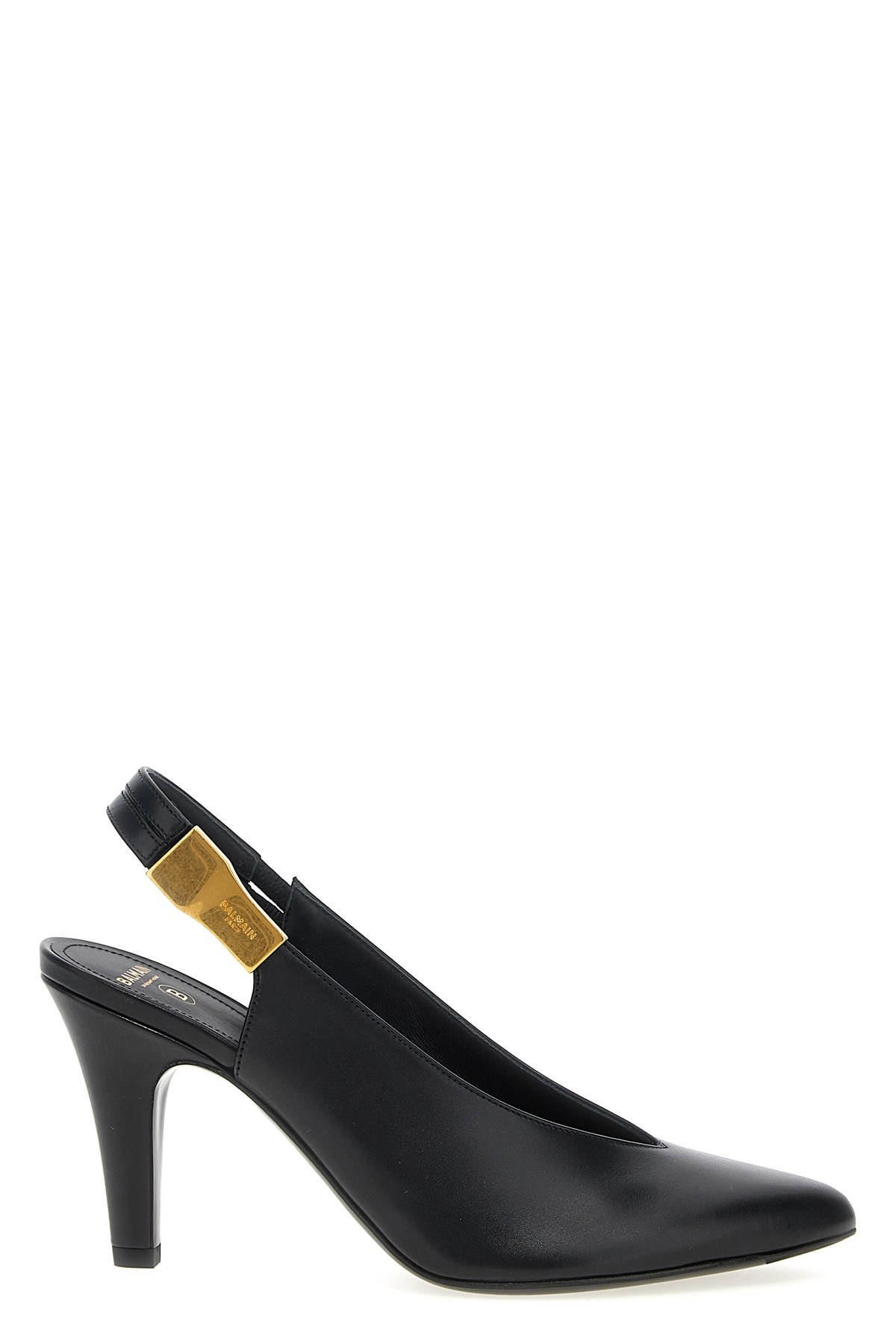 【関税込み】LE SILLA Cage' slingback 関税込み】LE SILLA CAGE' SLINGBACK Black patent leather