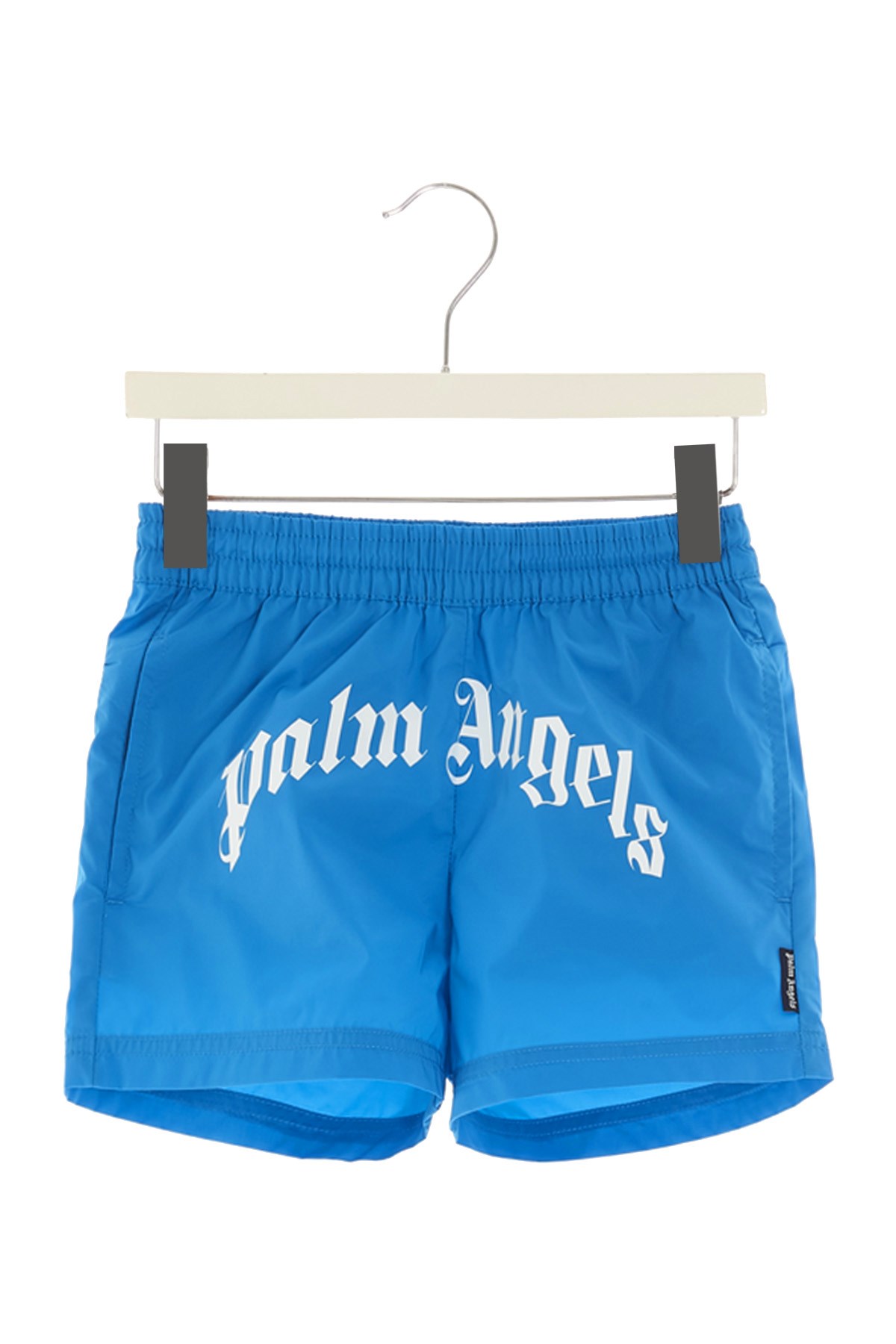 PALM ANGELS Bades Shorts Mit Logo-Druck